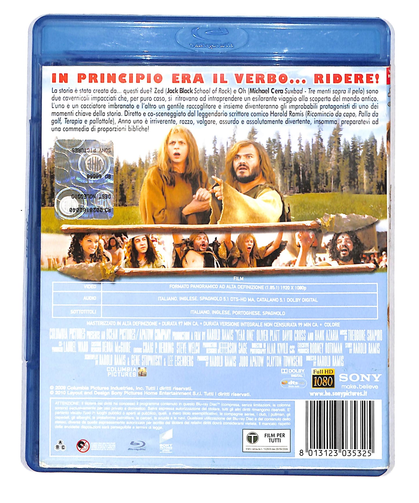 EBOND Anno Uno  BLURAY Ex Noleggio BLURAY BLURAY DB775125