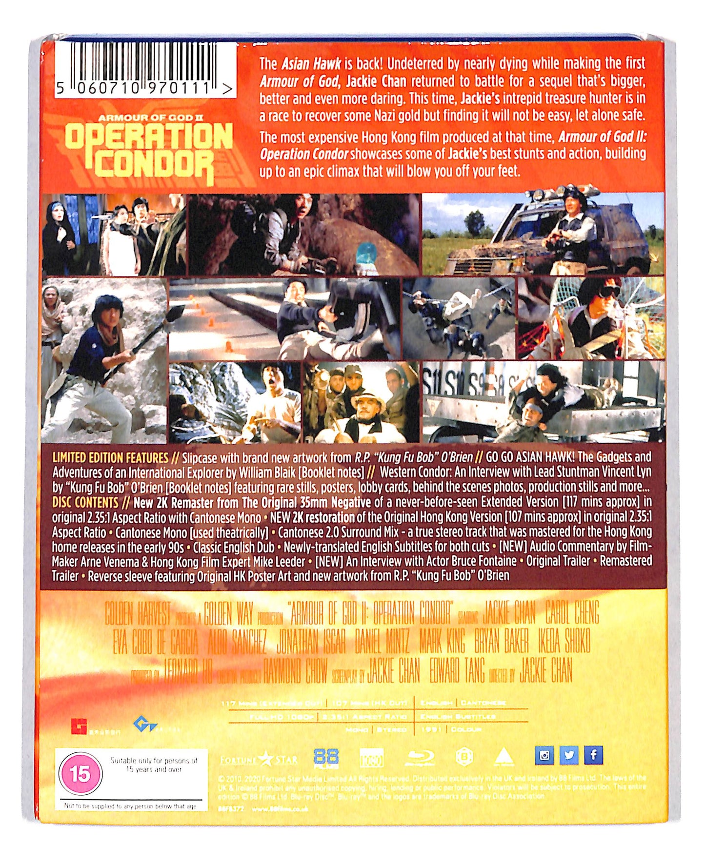 EBOND Armour of God II - Operation Condor Edizione: Regno Unito BLURAY DB775129