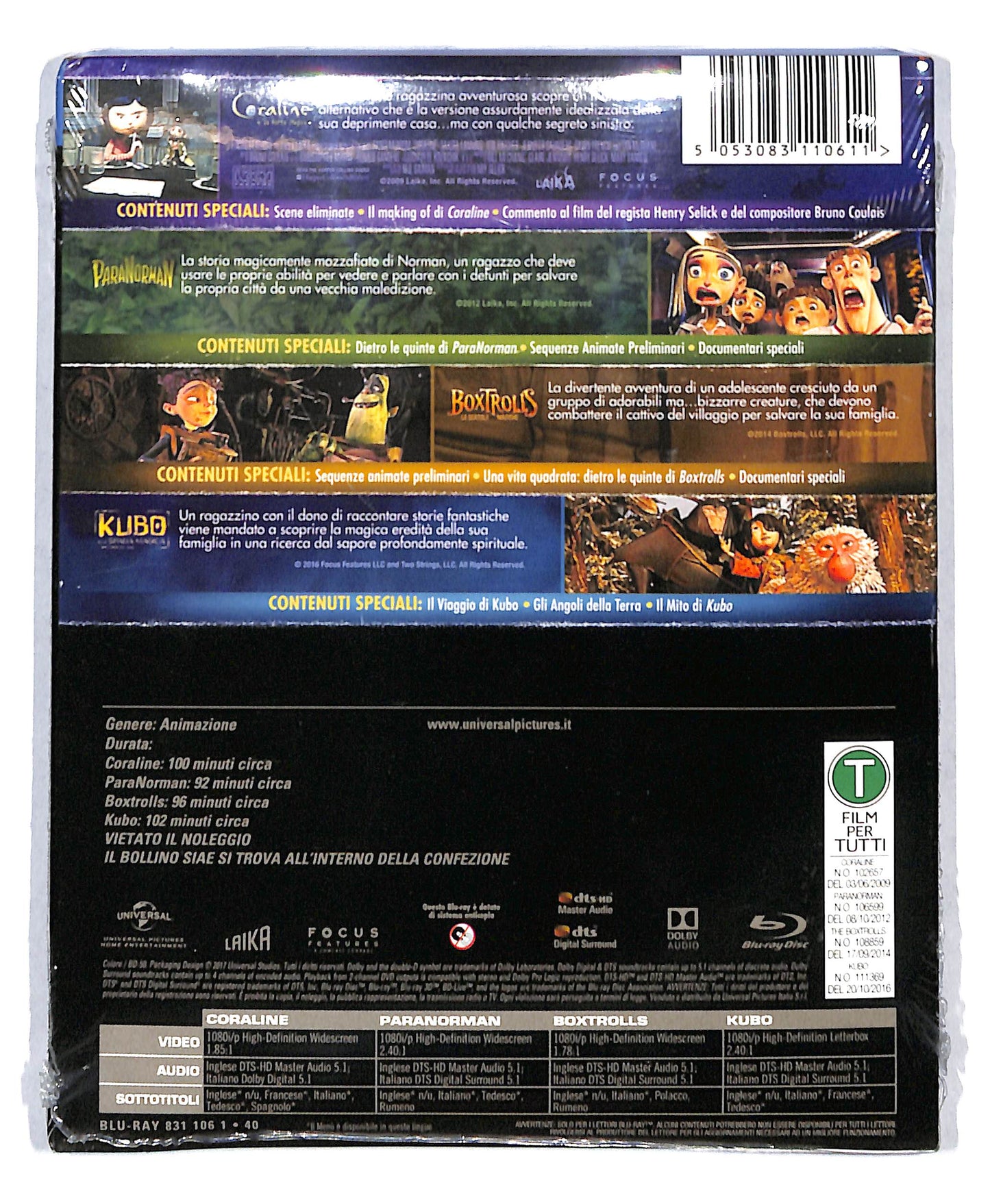 EBOND Laika Collection BLURAY DB775151