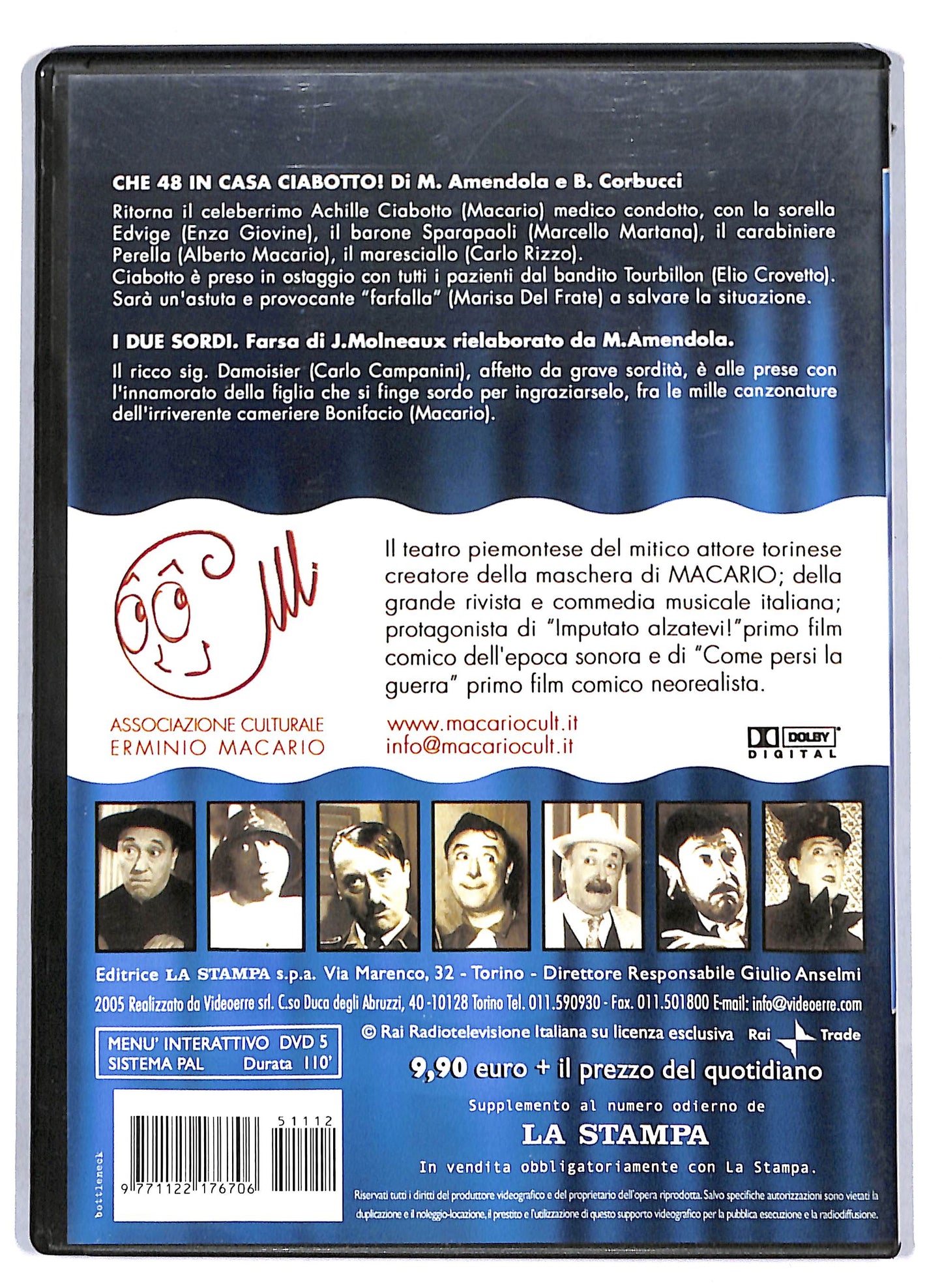 EBOND Il teatro di macario volume 3 EDITORIALE DVD DB775332