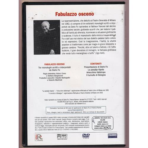 EBOND Dario Fo e Franca Rame:fabulazzo Osceno DVD DB775352
