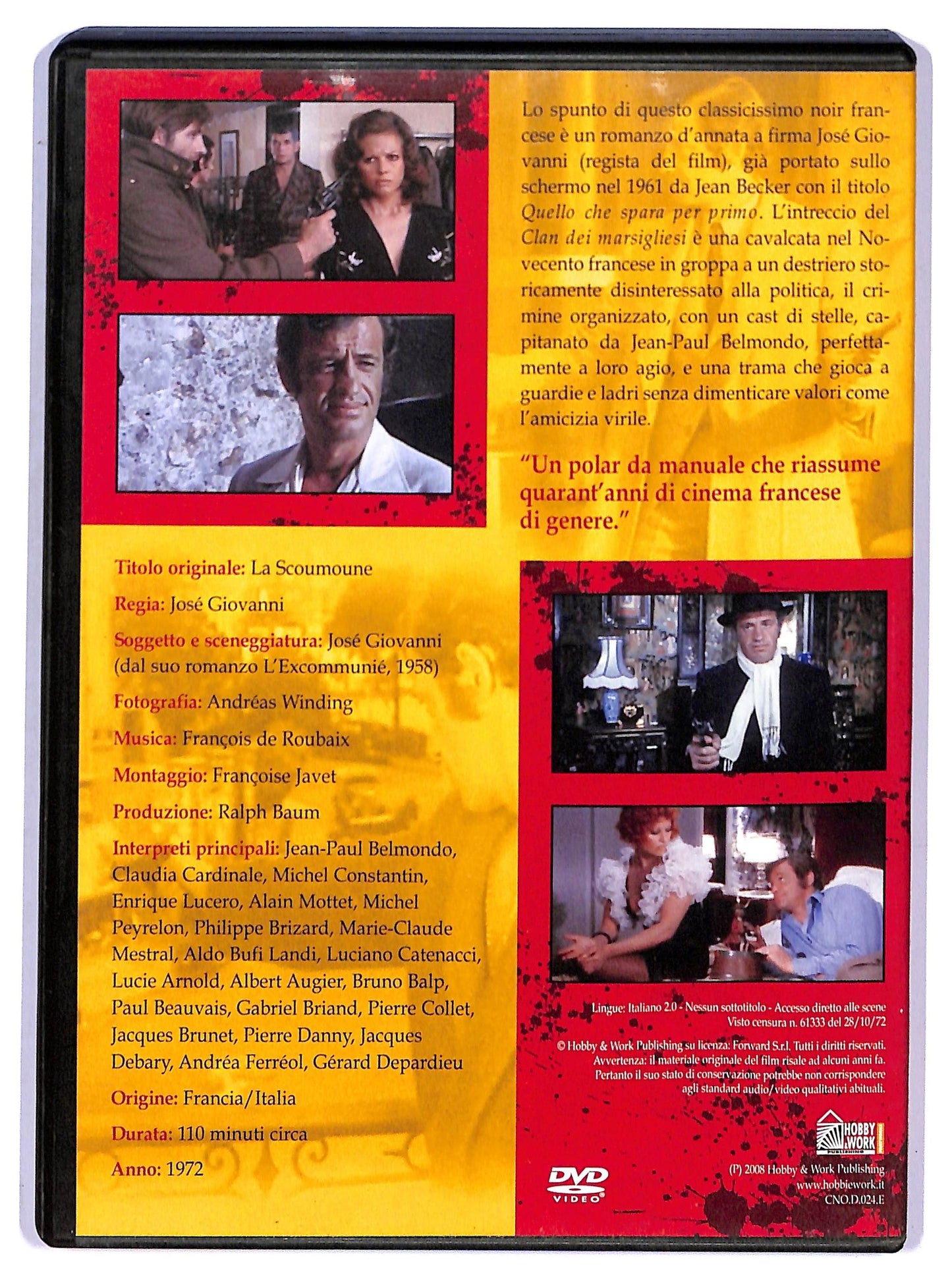EBOND Il clan dei marsigliesi EDITORIALE DVD DB775356
