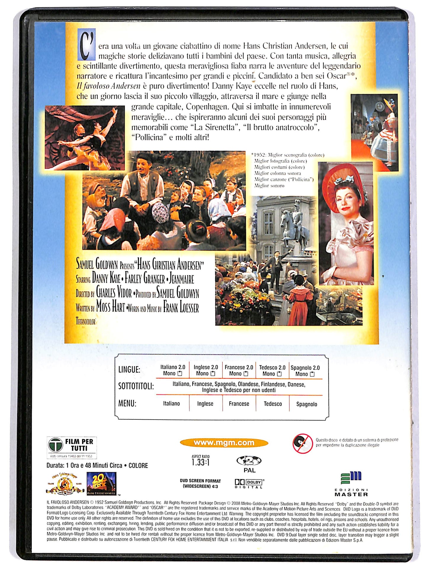 EBOND Il favoloso Andersen EDITORIALE DVD DB775460