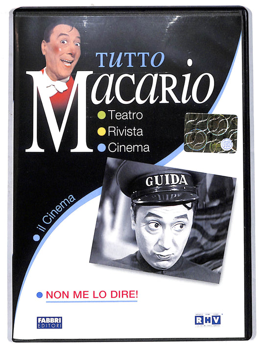 EBOND tutto macario - Non me lo dire! EDITORIALE DVD DB775620