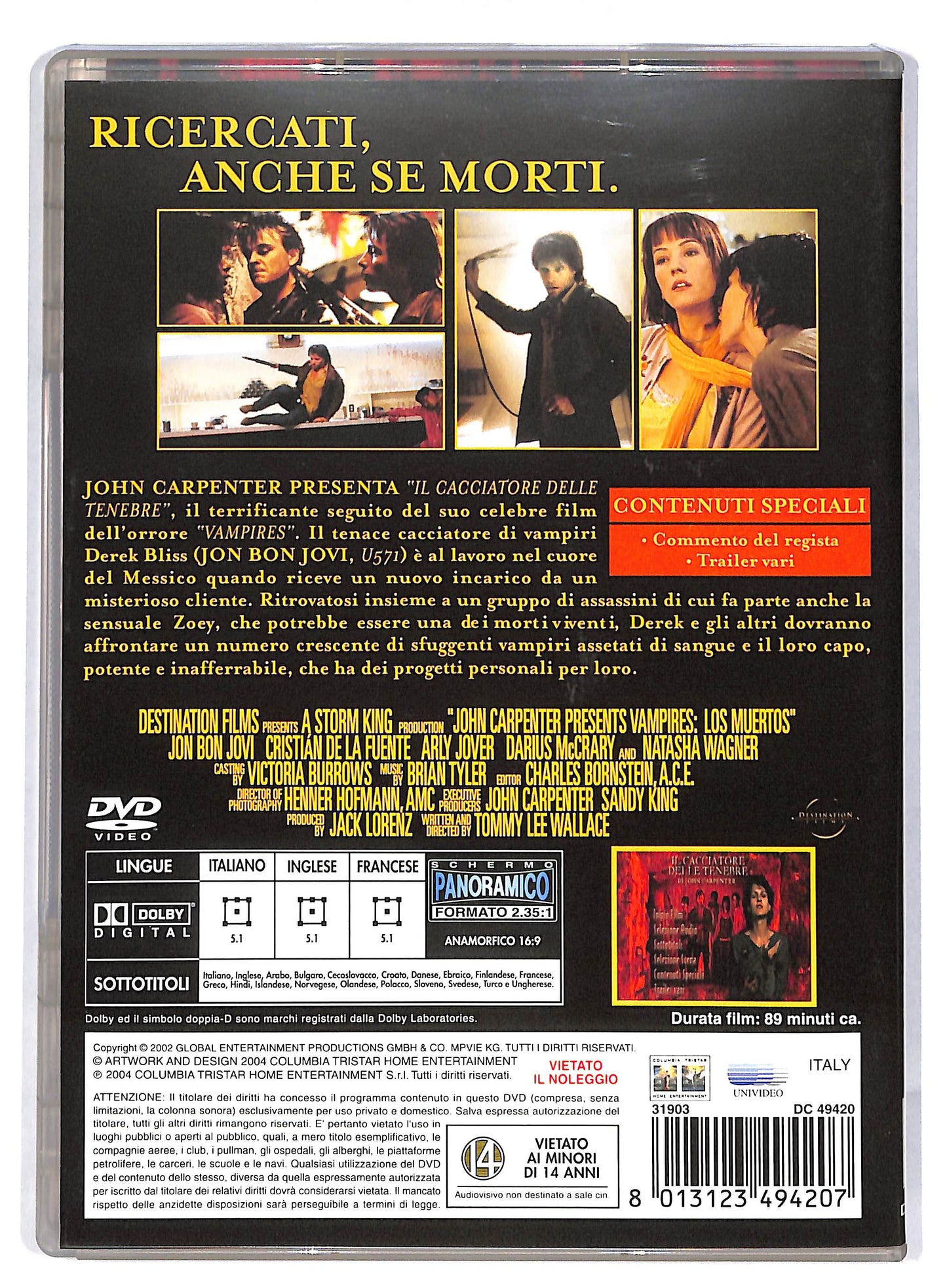 EBOND Il cacciatore delle tenebre DVD DB775630
