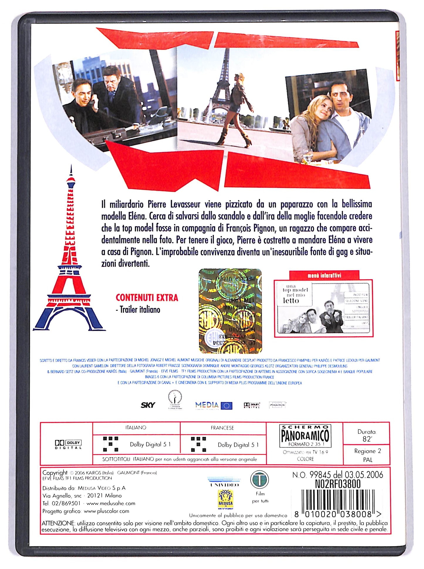 EBOND Una top model nel mio letto - Noleggio DVD DB775710