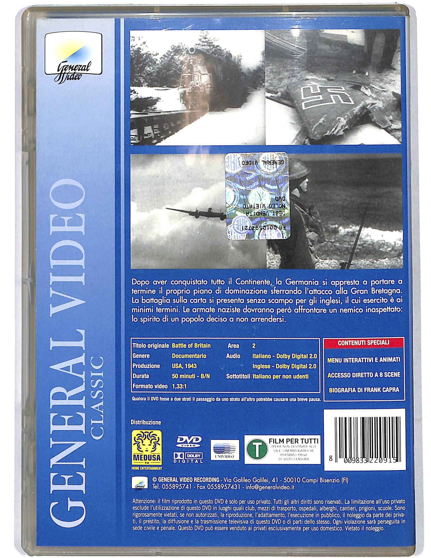 EBOND La Battaglia D'Inghilterra DVD DB775717