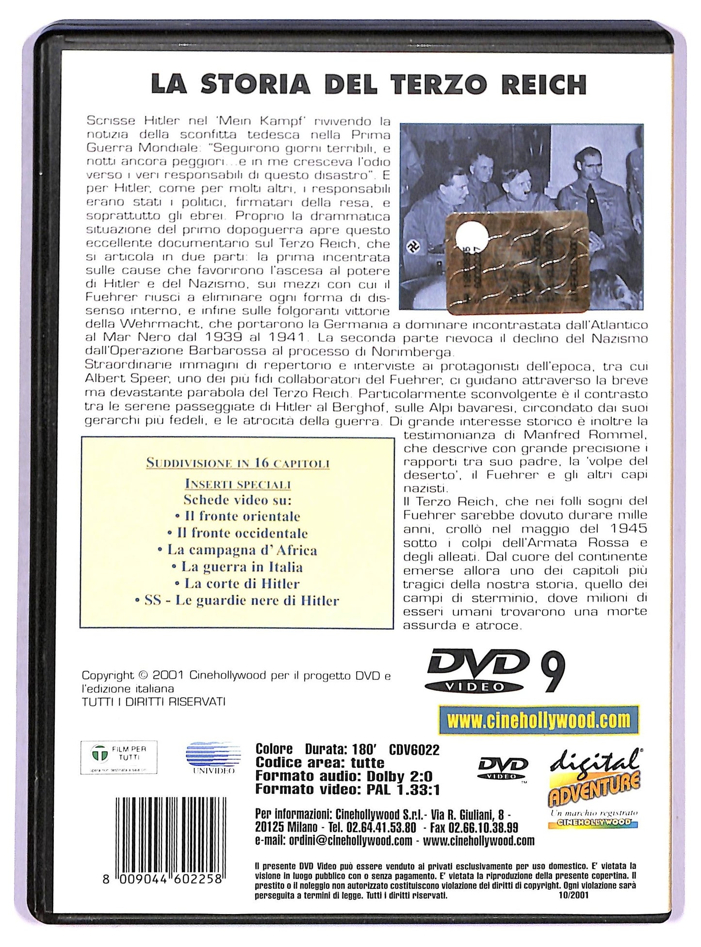 EBOND La Storia Del Terzo Reich DVD DB775721