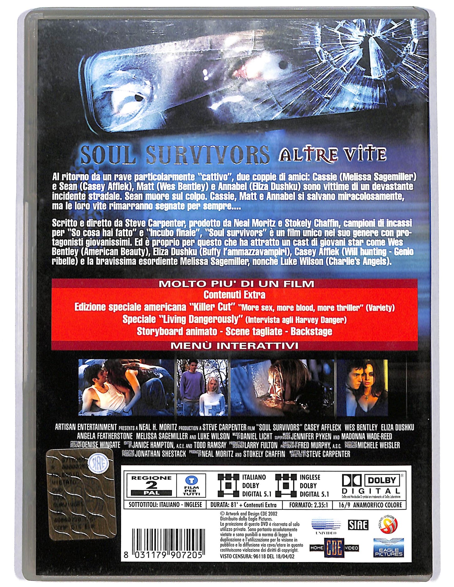 EBOND Soul Survivors - Altre vite EDIZIONE SPECIALE DVD DB775730