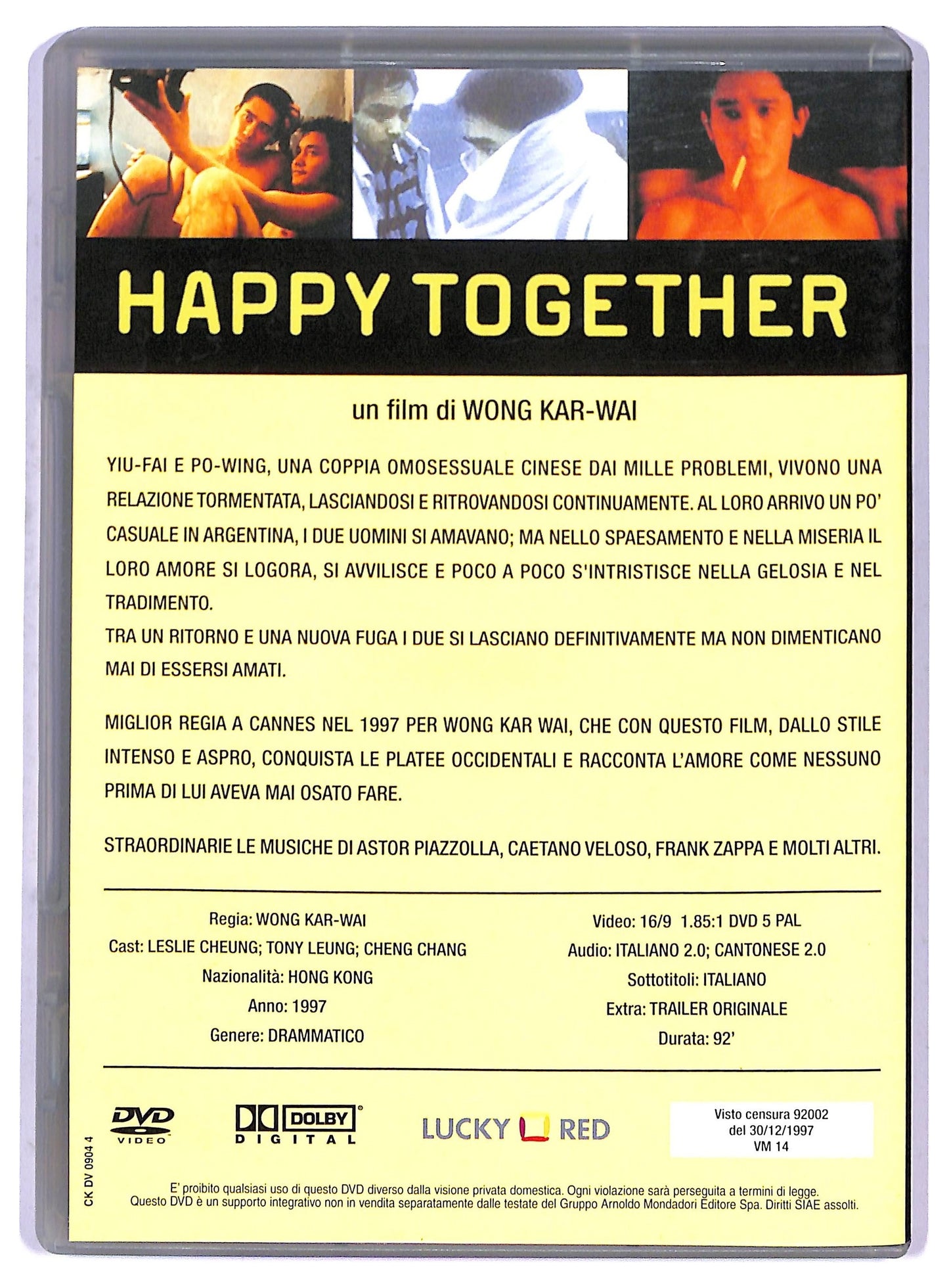 EBOND Happy Together EDITORIALE DVD DB775749