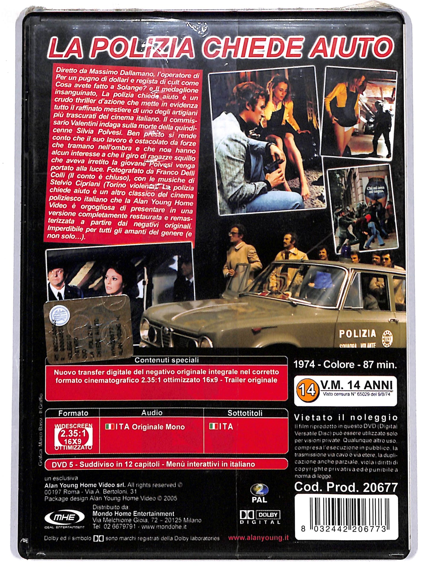 EBOND la polizia chiede aiuto DVD DB775756
