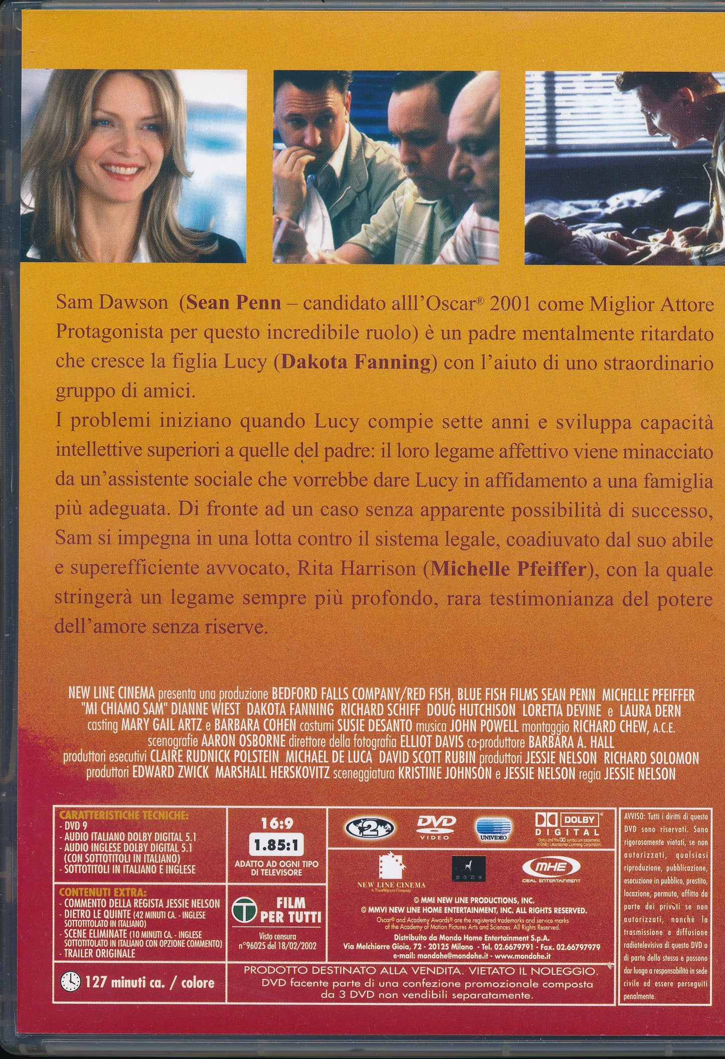 EBOND Mi chiamo Sam - Ci vuole solo amore [Editoriale] DVD DB776366