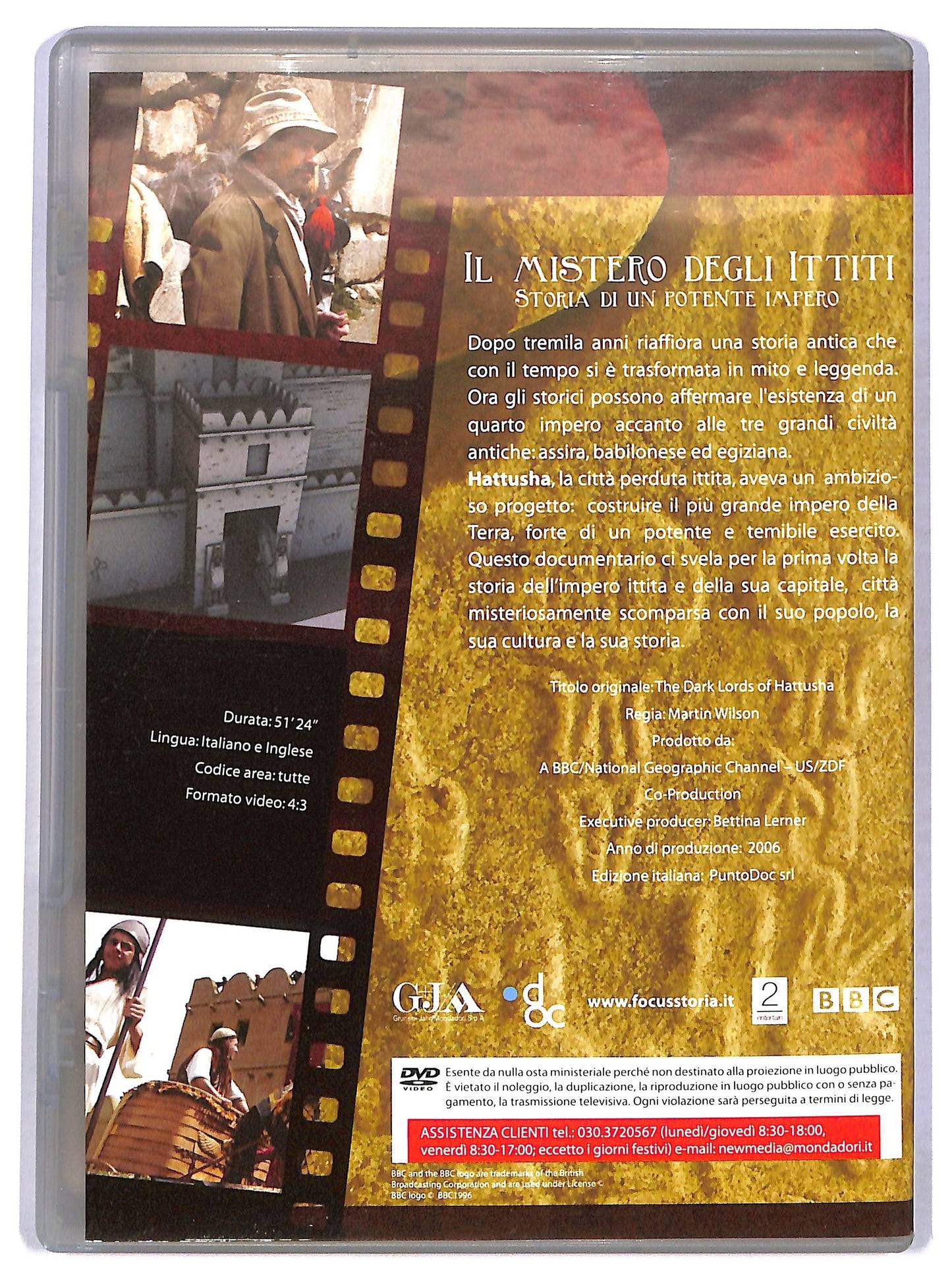 EBOND IL Mistero Degli Ittiti Storia Di Un Potente Impero EDITORIALE DVD DB777626