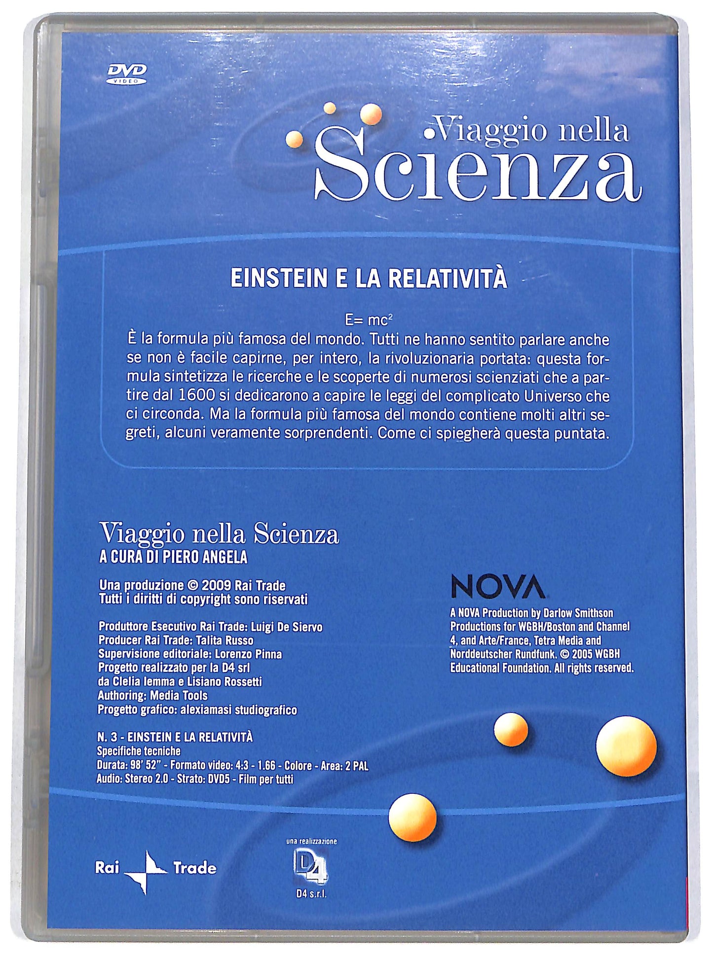 EBOND Viaggio nella Scienza - Einstein e la relativita' EDITORIALE DVD DB777632