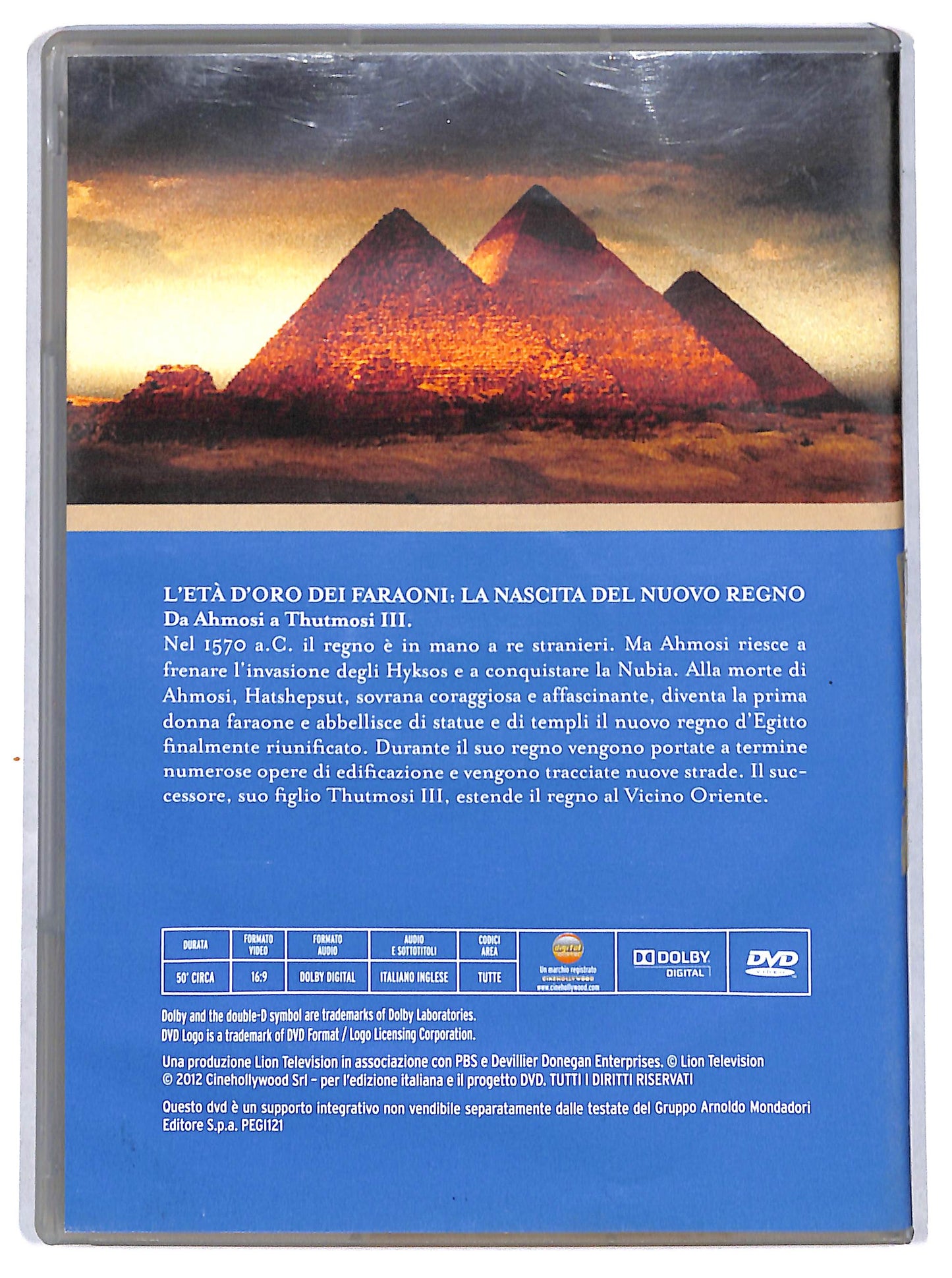 EBOND Viaggio nell'Antico Egitto, L'eta d'oro dei faraoni EDITORIALE DVD DB777634
