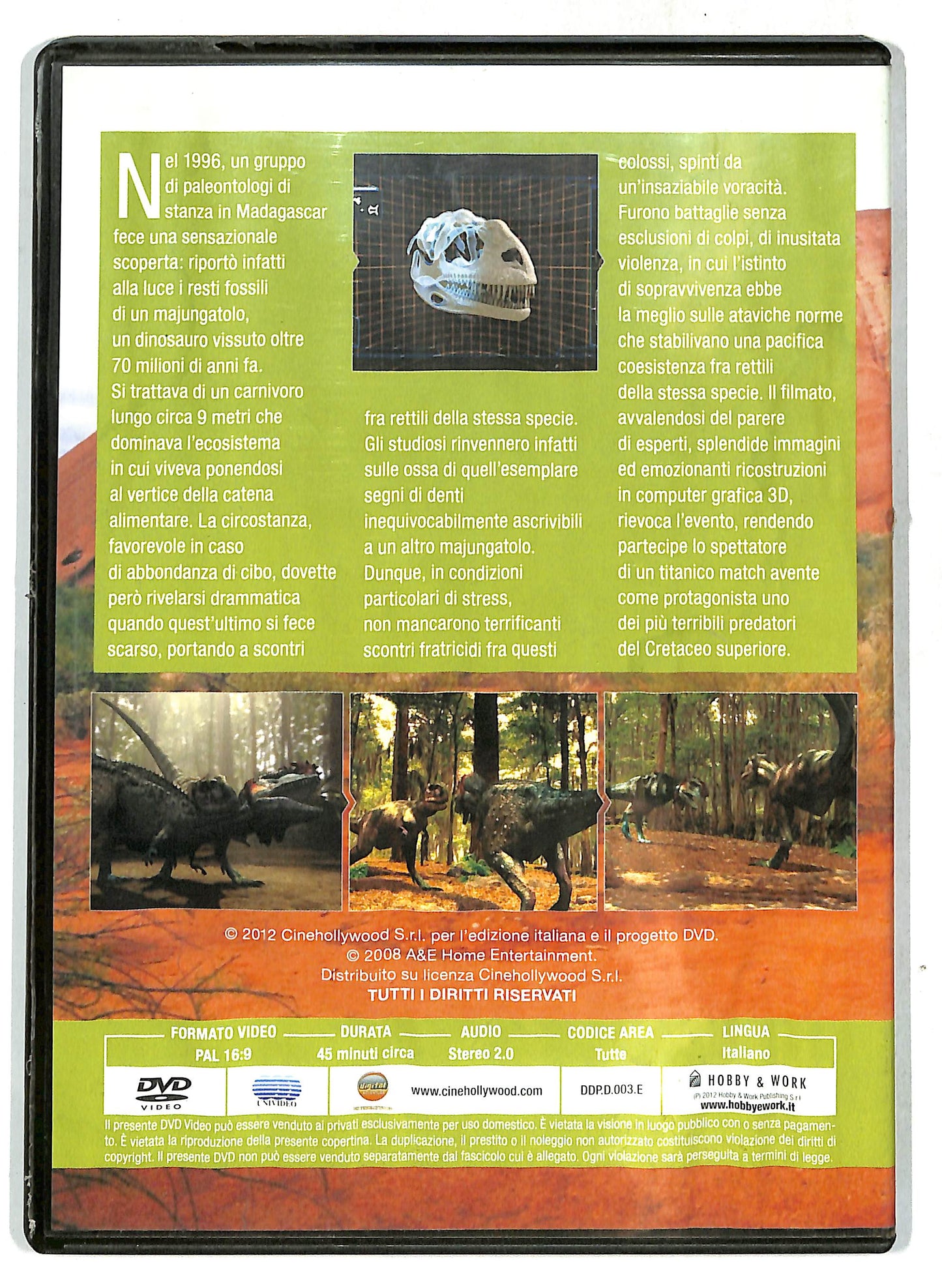 EBOND Dinosauri - Dinosauri Cannibali EDITORIALE DVD DB777635