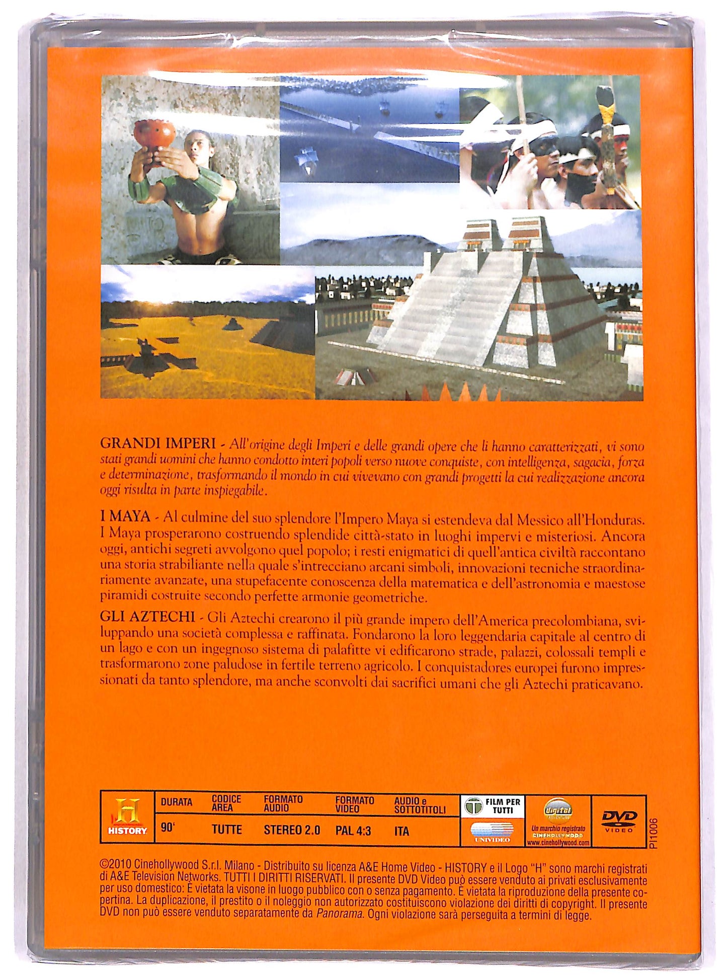 EBOND Grandi imperi della storia 6 - I Maya, Gli Aztechi EDITORIALE DVD DB777636