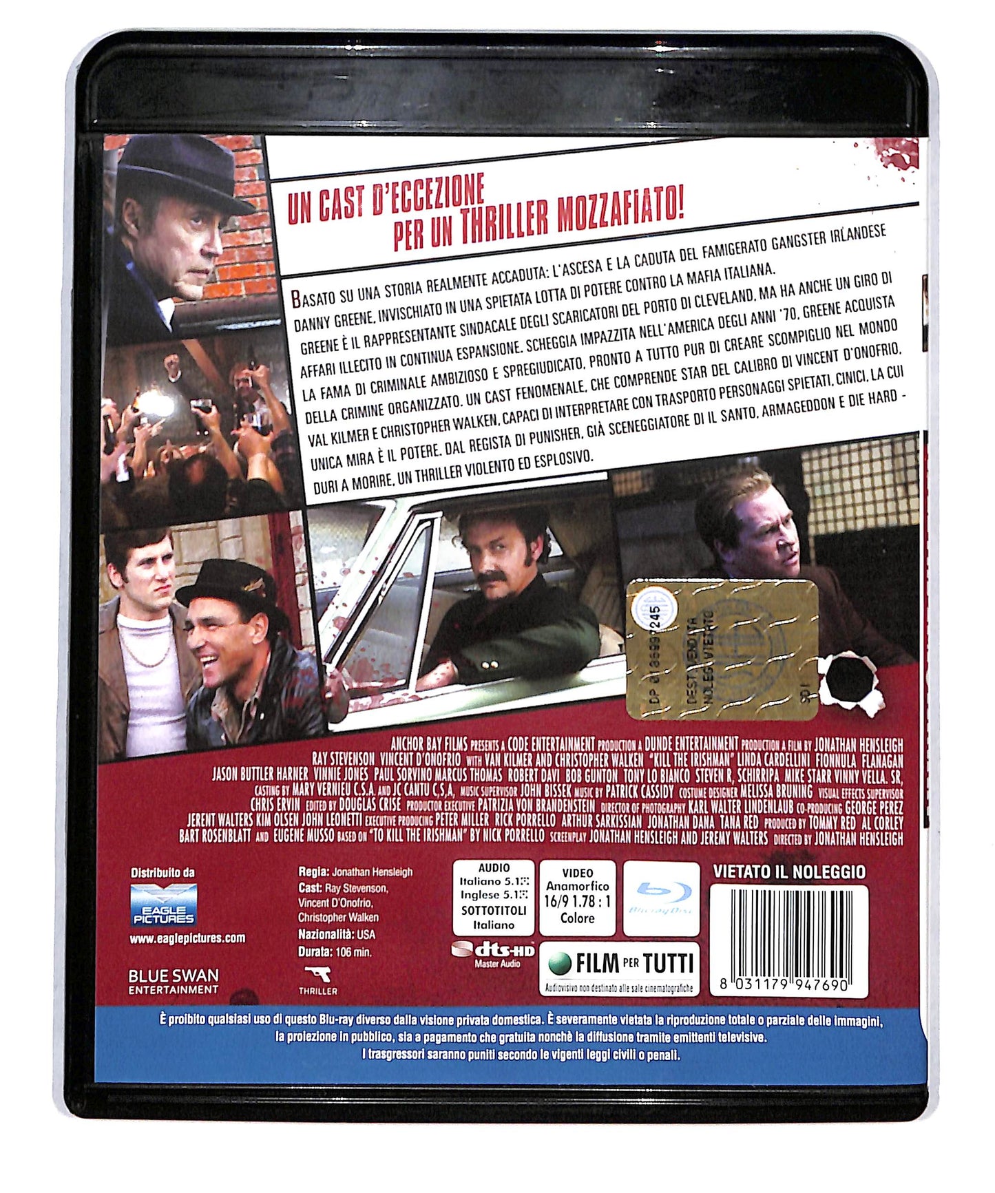 EBOND Kill the Irishman BLURAY DB777827