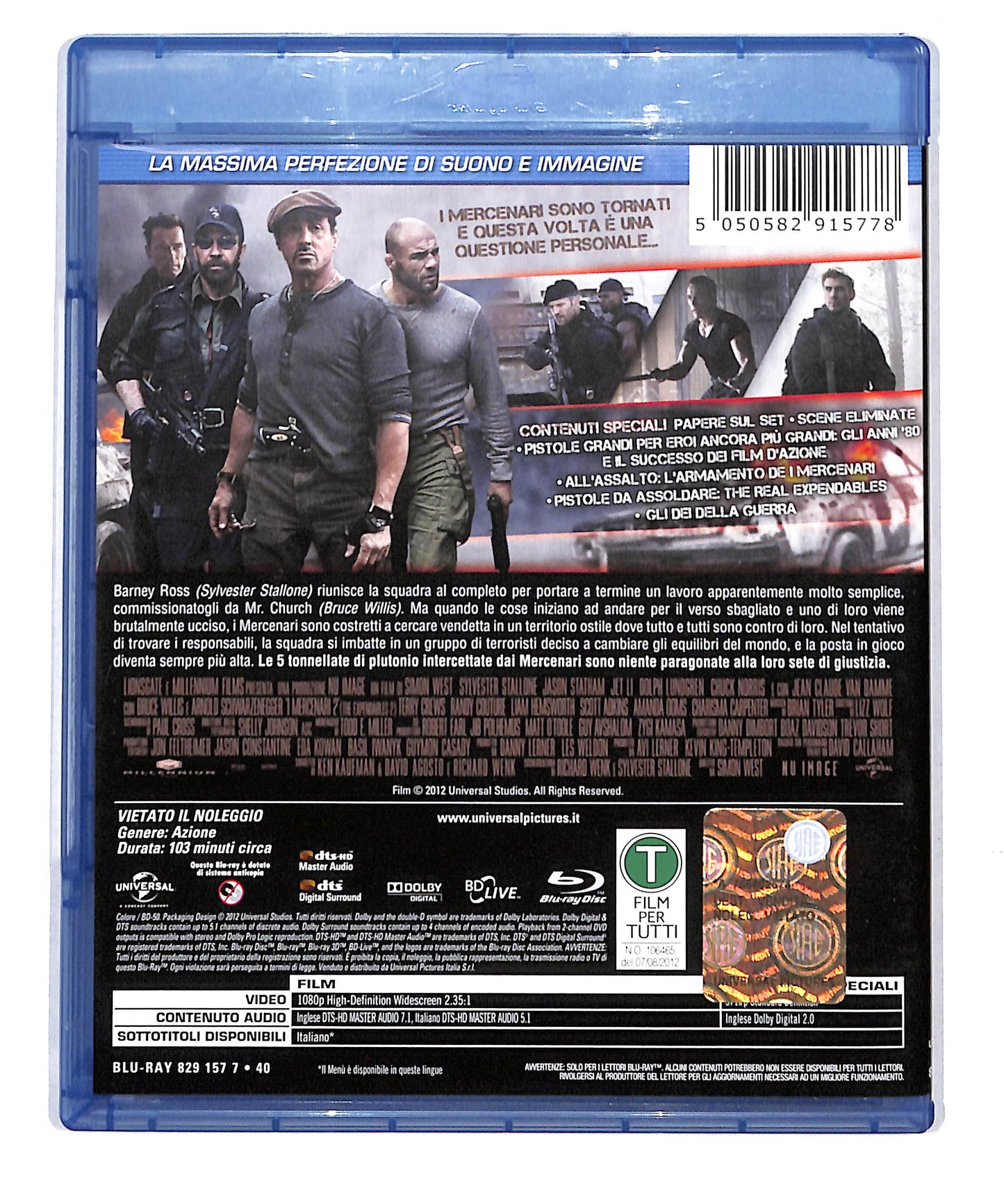EBOND I mercenari 2  BLURAY DB777837