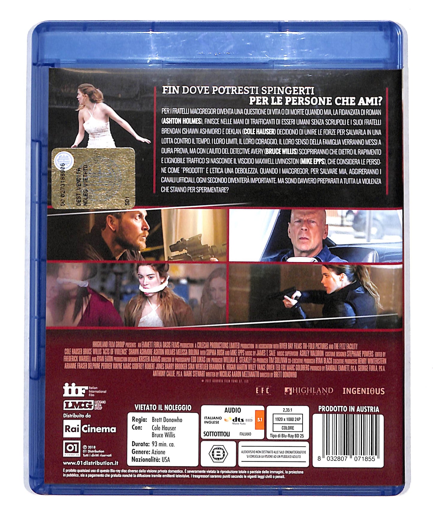 EBOND Acts of violence BLURAY BLURAY DB777840
