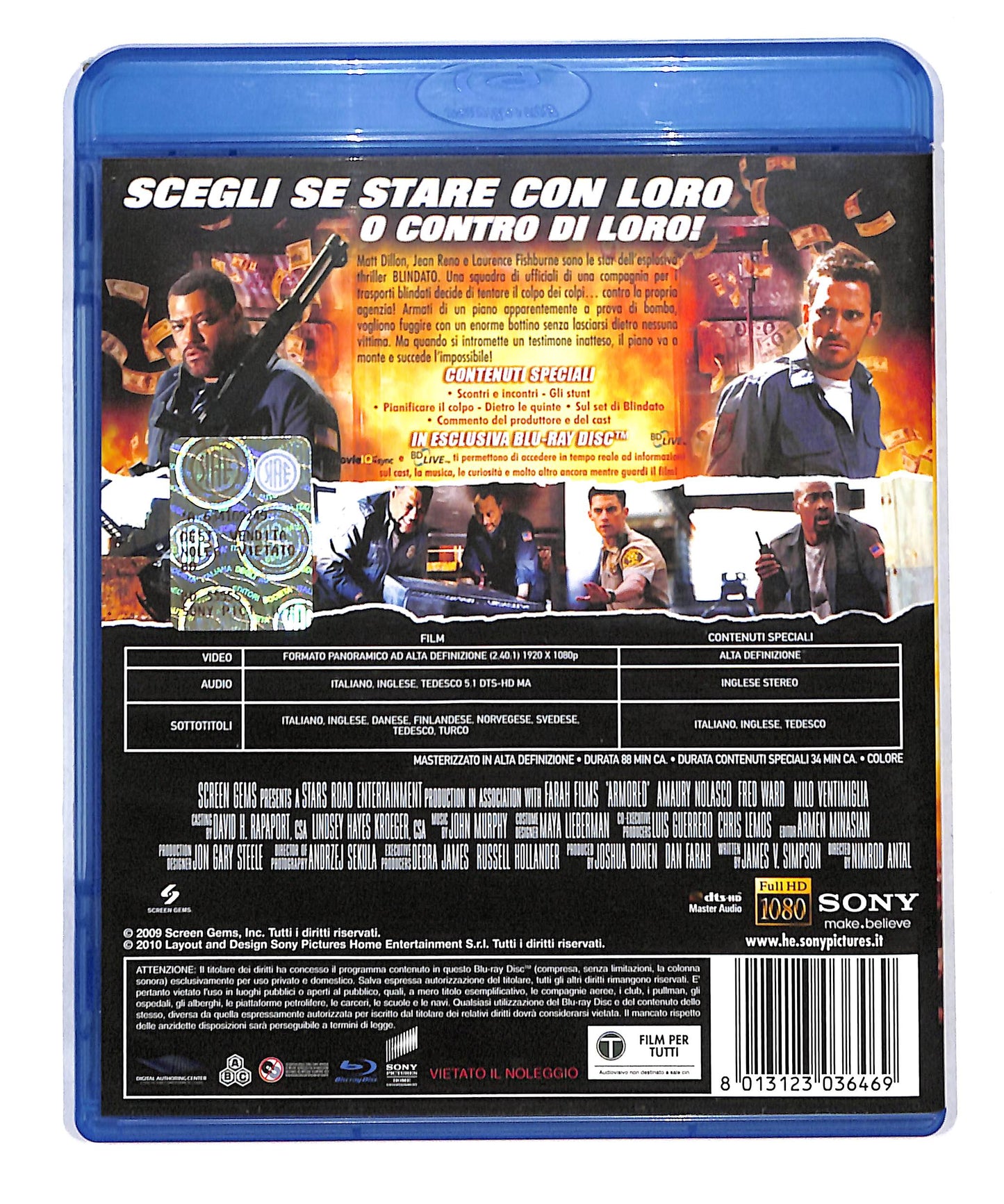 EBOND Blindato  BLURAY DB777864