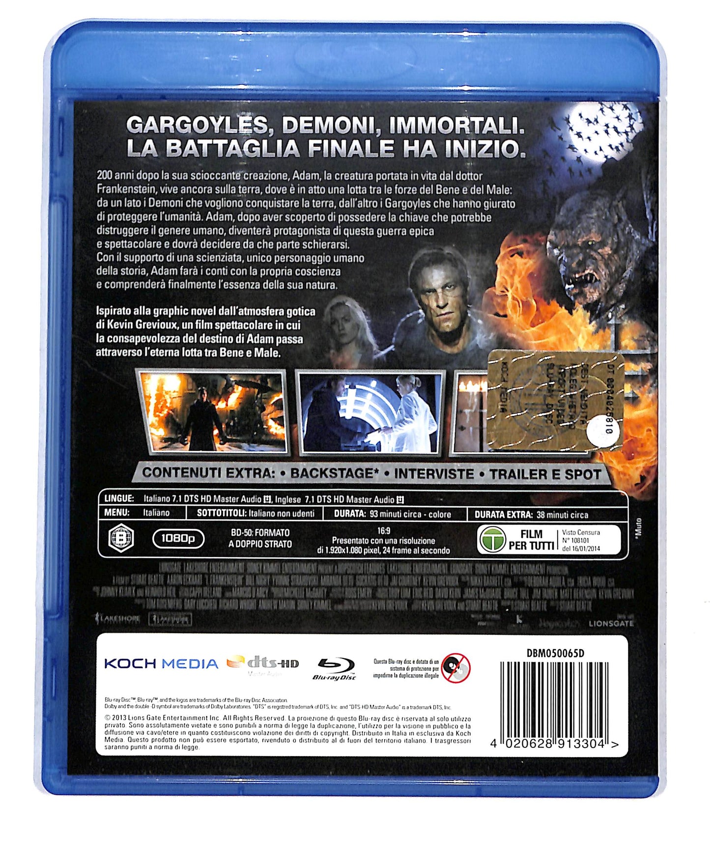 EBOND I frankestein BLURAY BLURAY DB777872