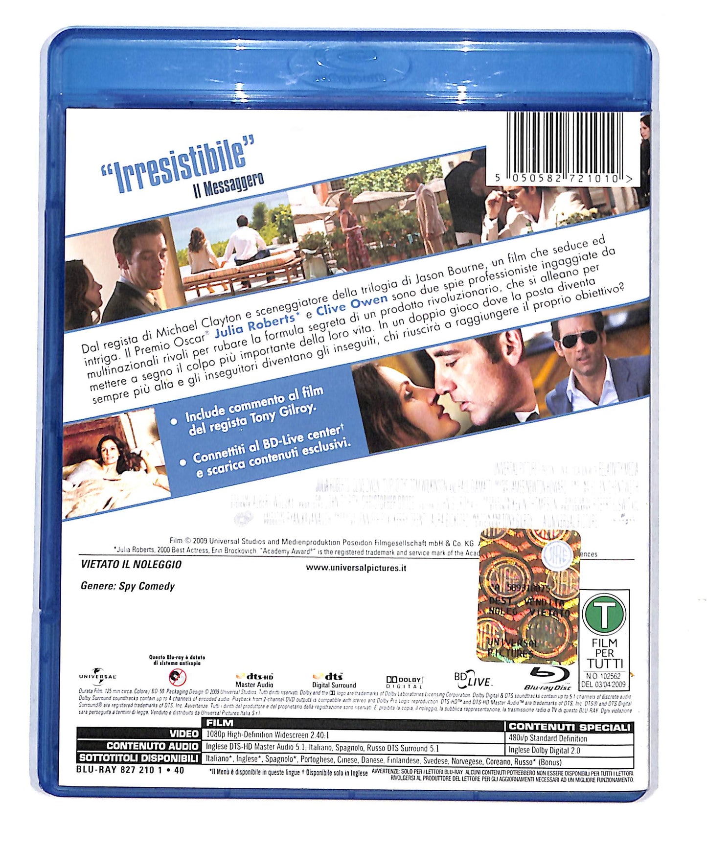 EBOND Duplicity BLURAY BLURAY DB777880