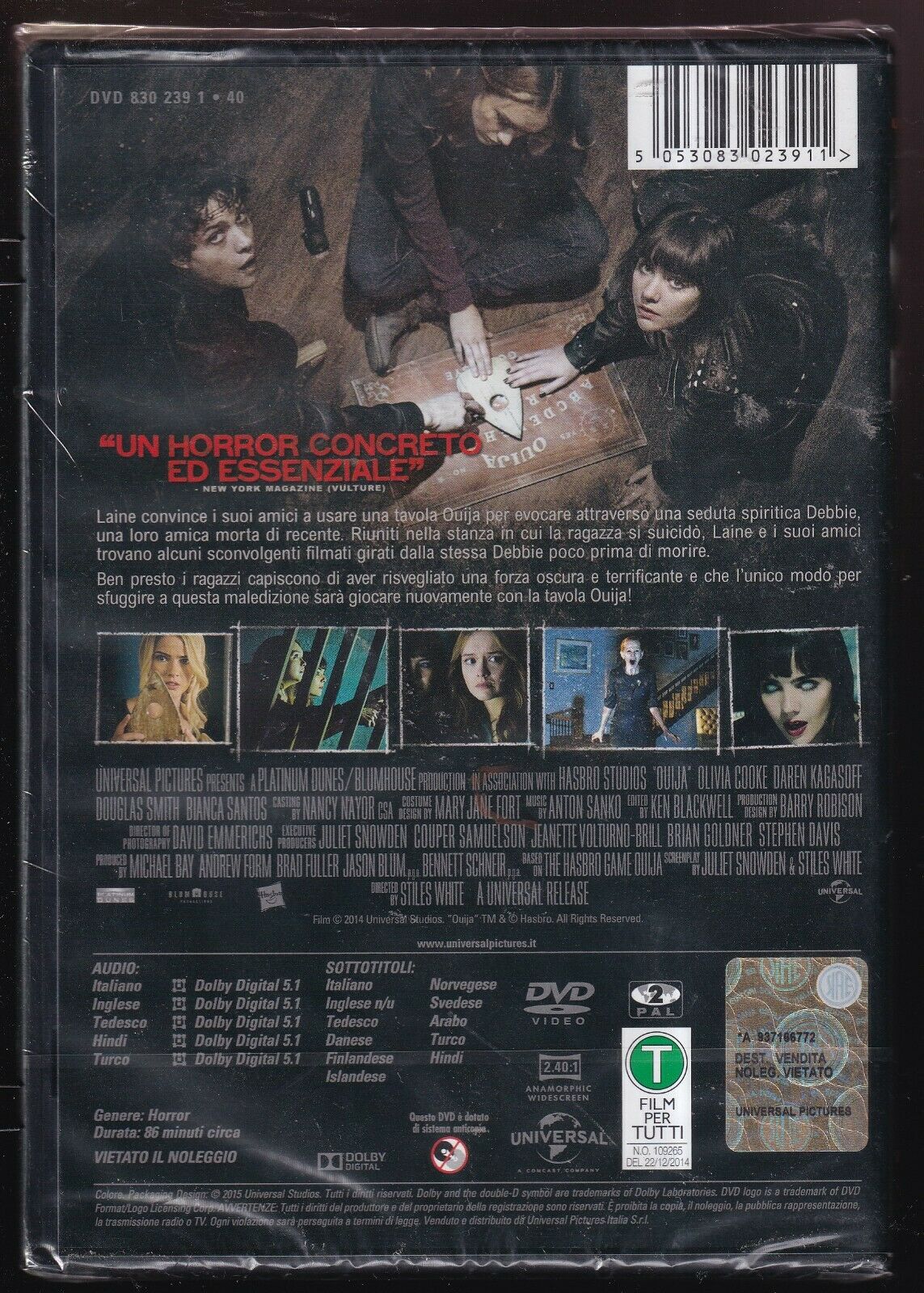 EBOND Ouija (2014) DVD DB778125