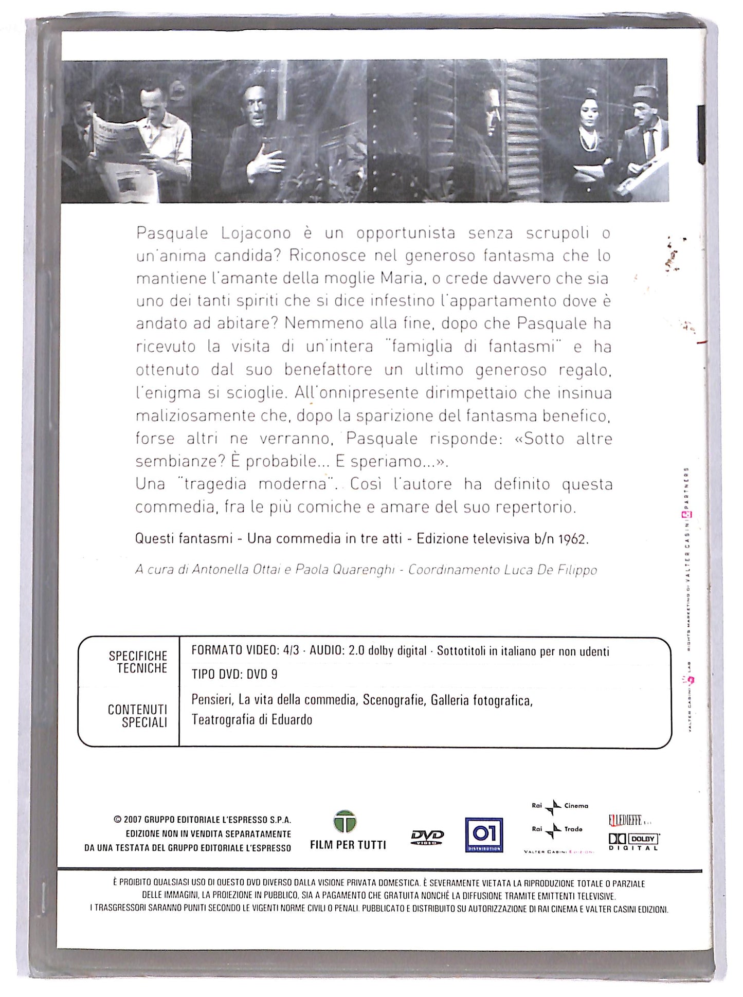 EBOND questi fantasmi - EDITORIALE DVD DB778156