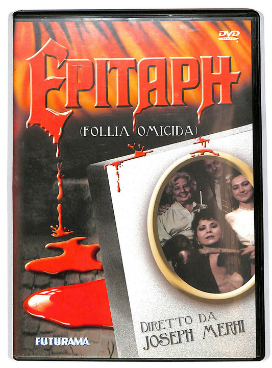 EBOND Epitaph Follia Omicida DVD DB778637