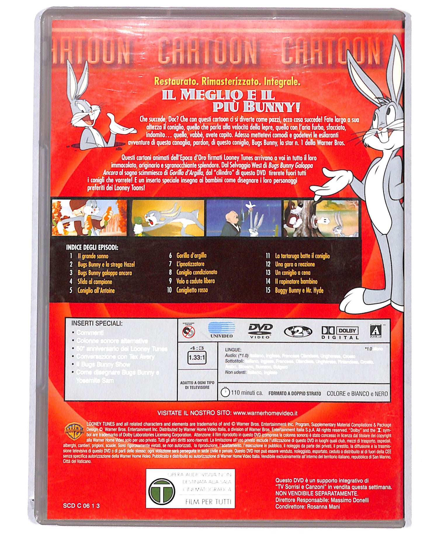 EBOND Looney Tunes - Bugs Bunny le nuove storie EDITORIALE DVD DB778807