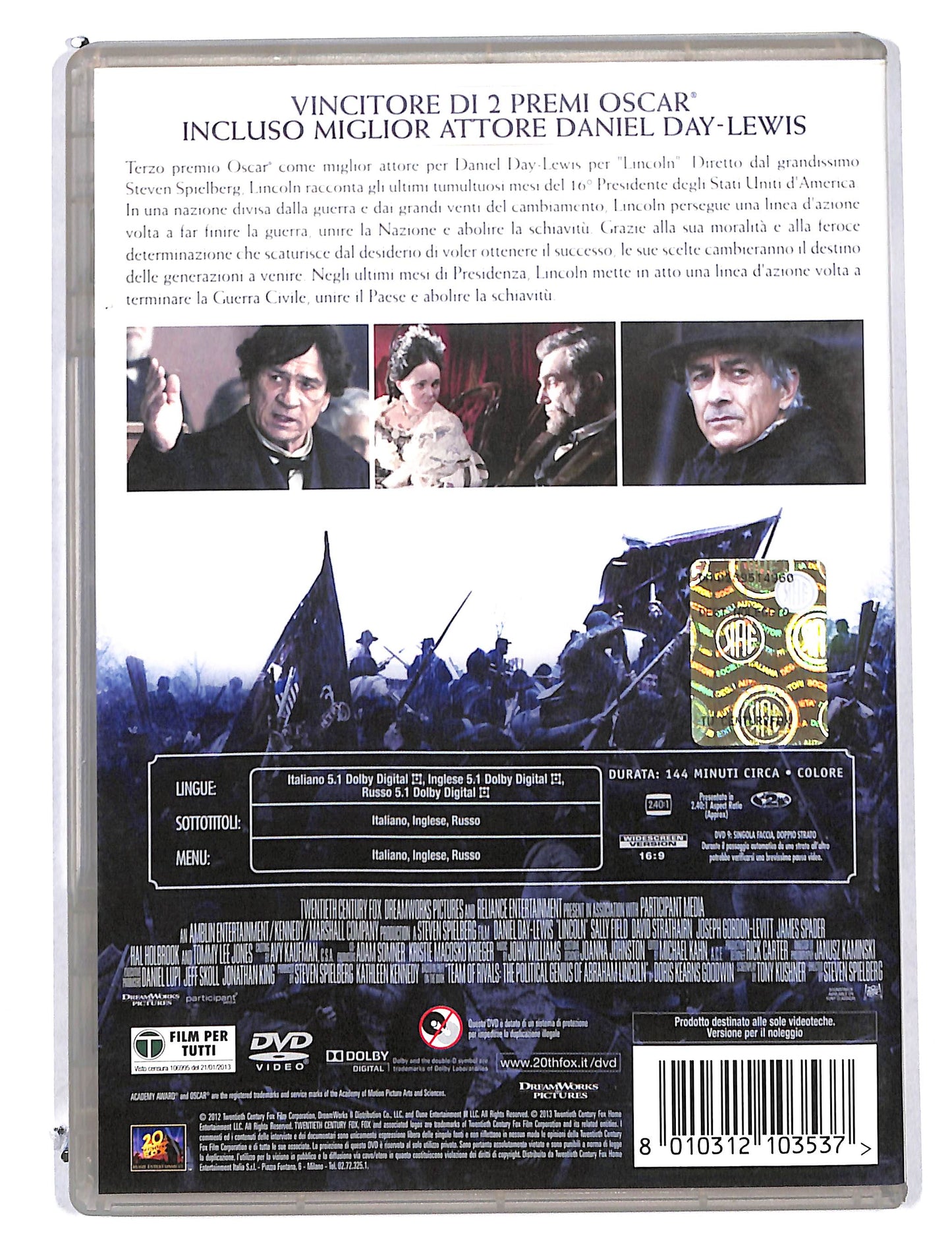 EBOND Lincoln NOLEGGIO DVD DB778816