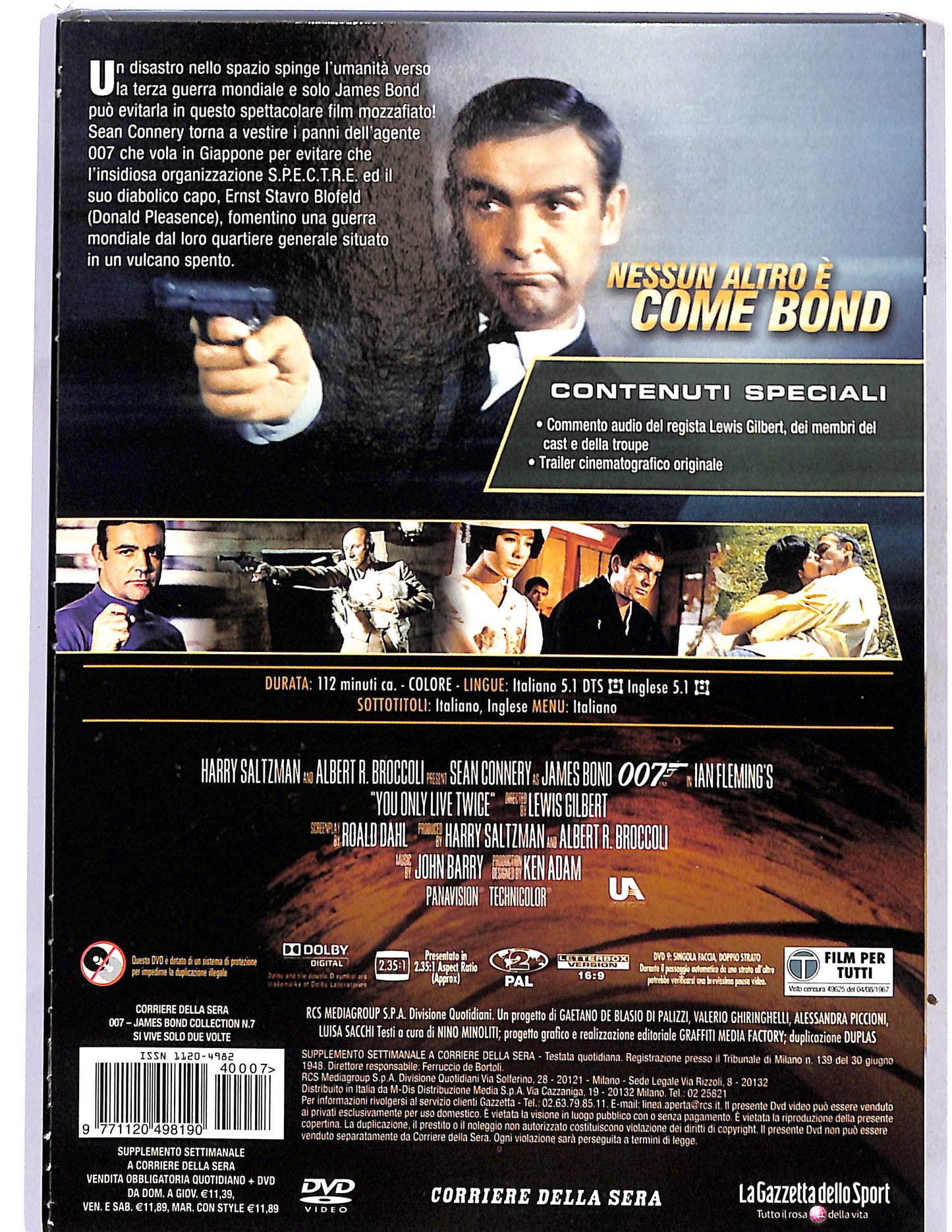 EBOND 007 - Si vive solo due volte vol.7 slipcase EDITORIALE DVD DB778920