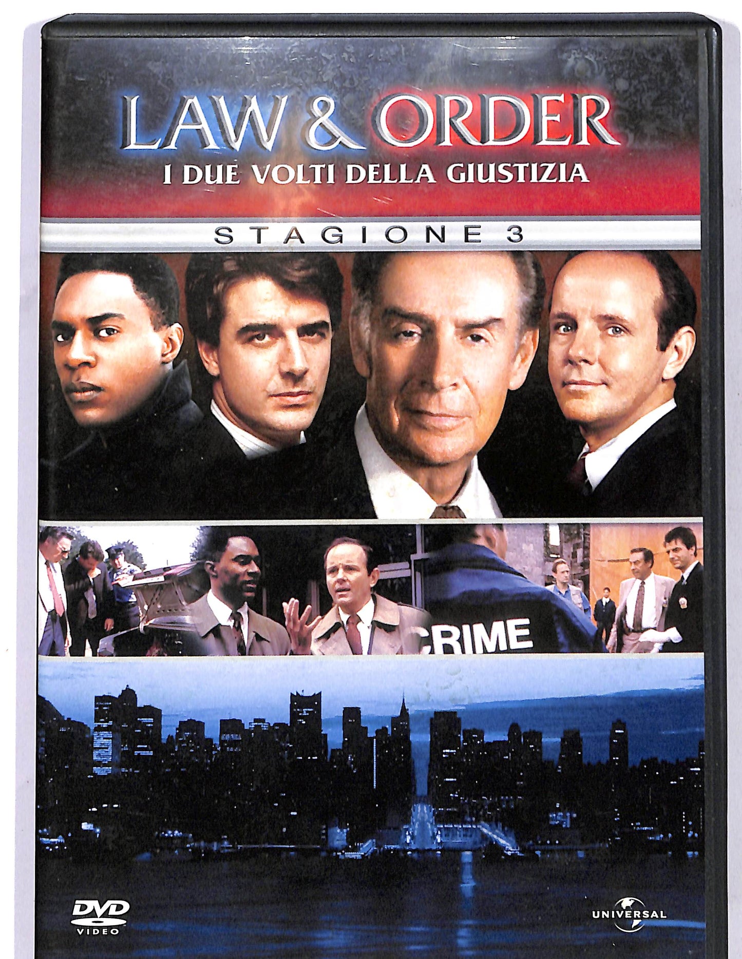 EBOND Law e Order I due volti della giustizia stagione 3 completa DVD DB778940