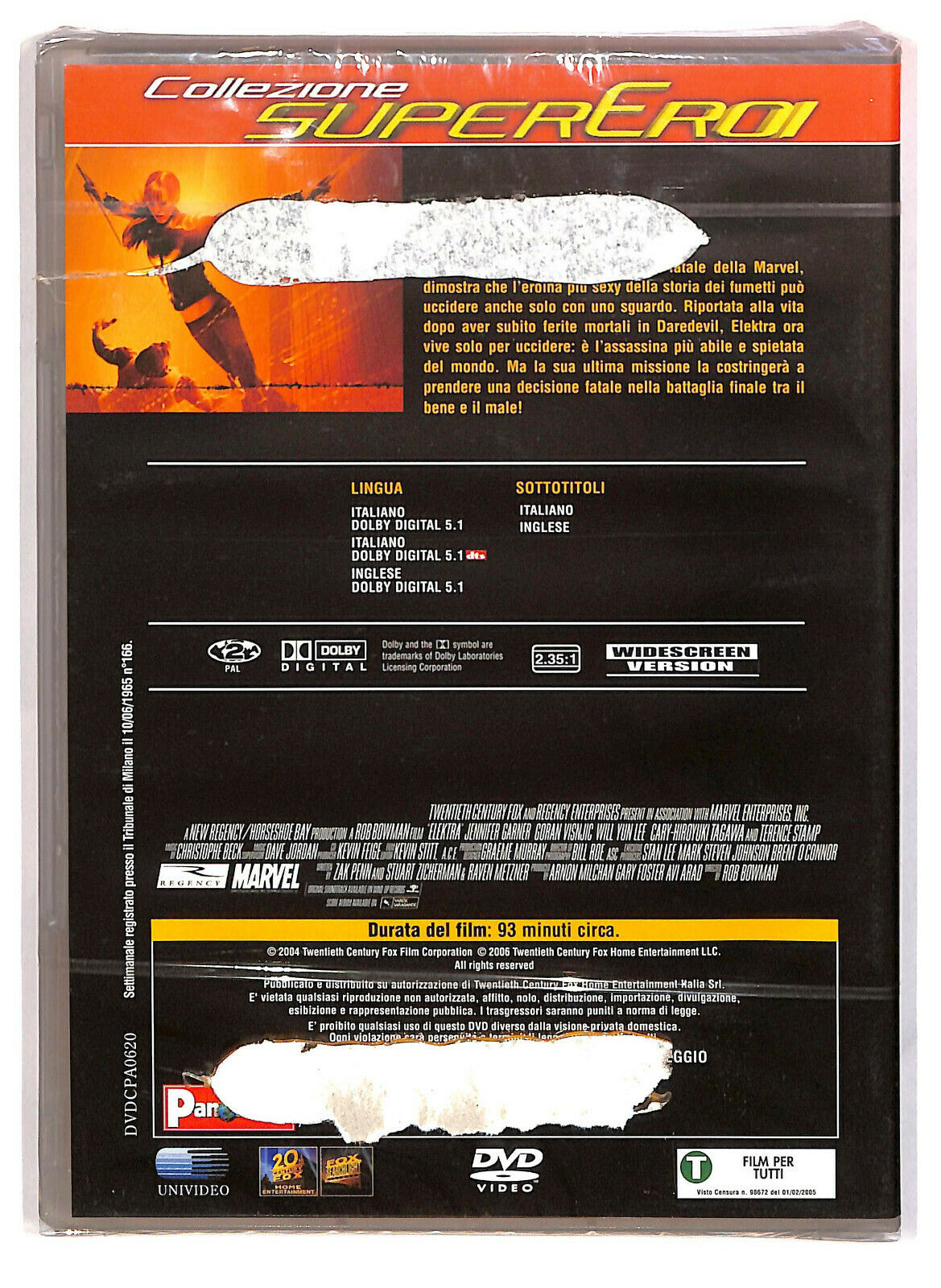 EBOND Elektra  Editoriale DVD DB778947