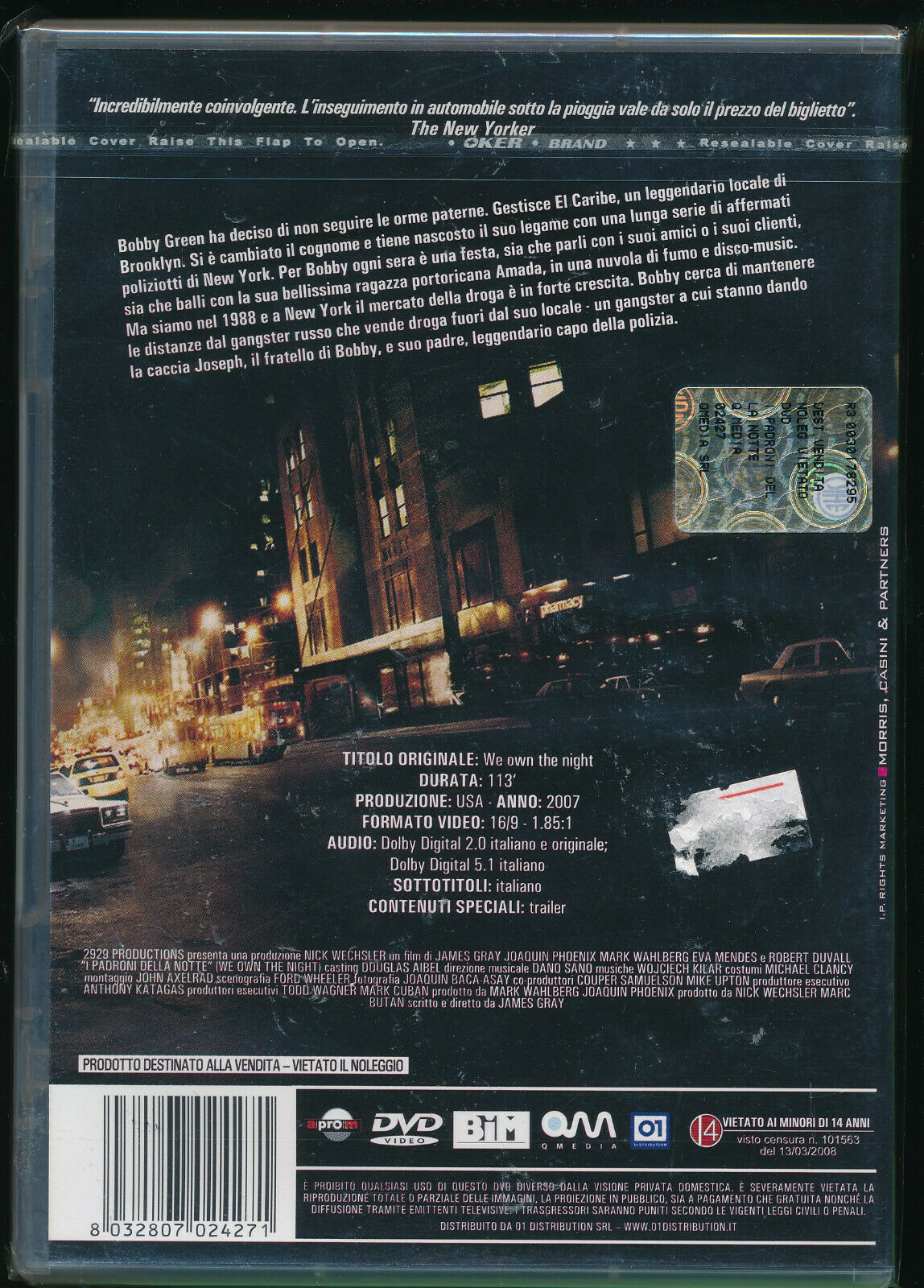 EBOND I Padroni Della Notte DVD DB778949