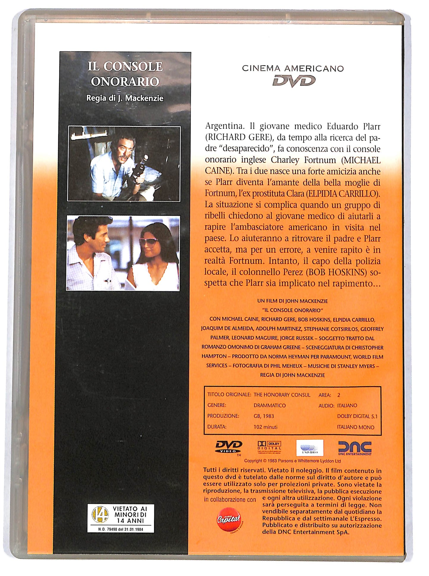EBOND Il console onorario (film) 32 EDITORIALE DVD DB779121