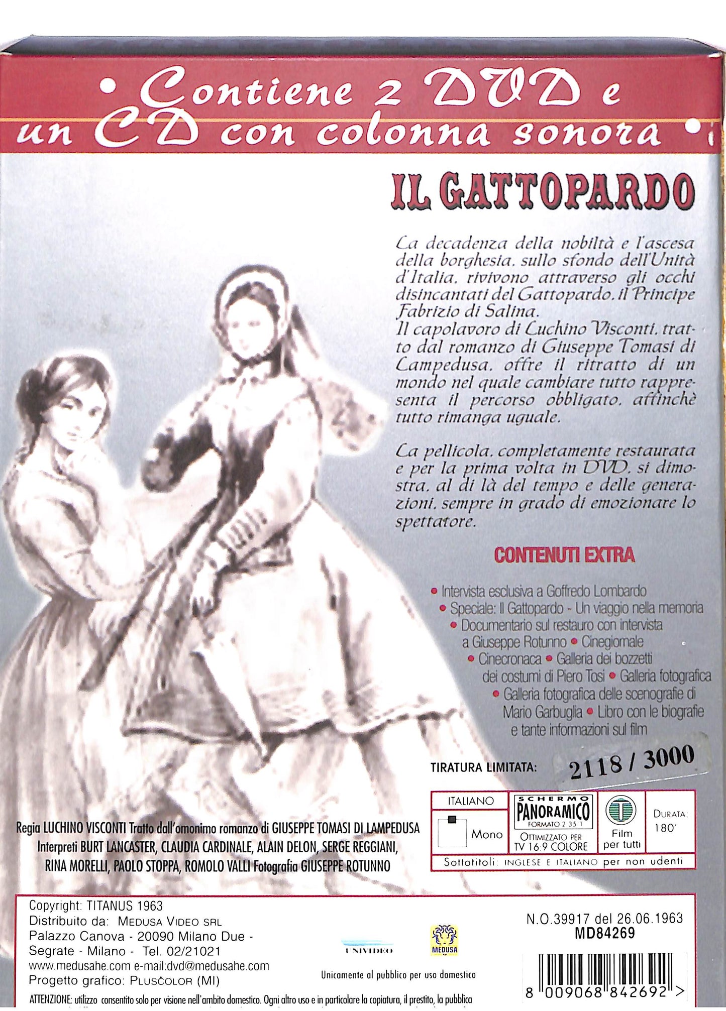 EBOND Il Gattopardo (2 dischi) Edizione Speciale DVD DB779124