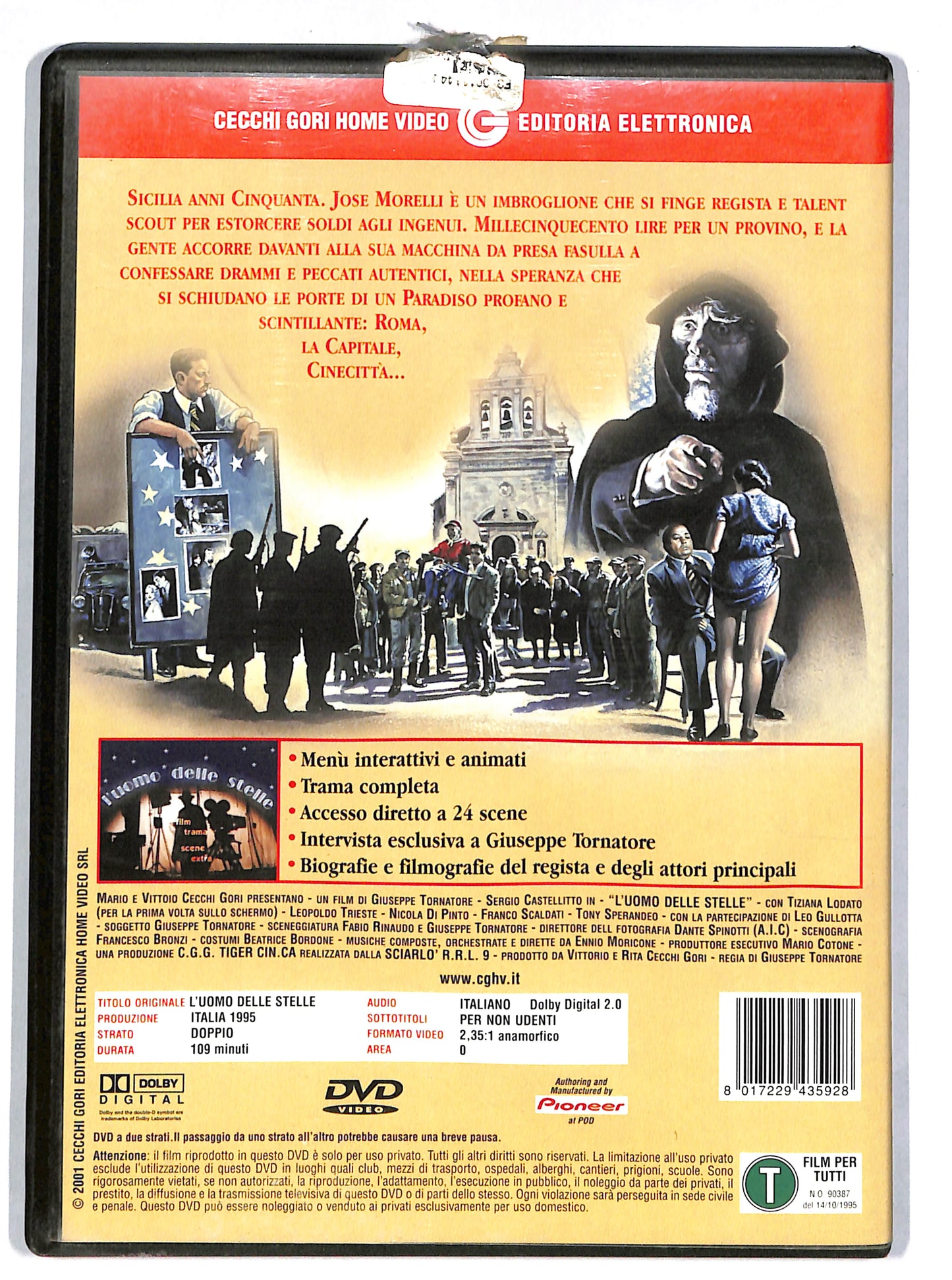 EBOND L'uomo delle stelle DVD DB779216