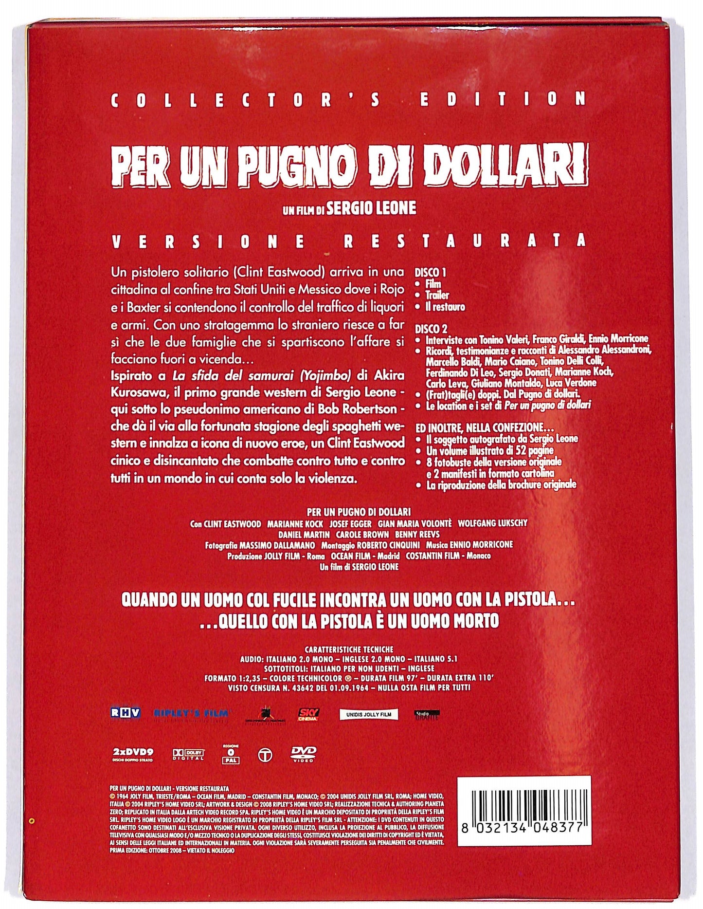 EBOND Per un pugno di dollari Collector's Edition (2dvd ) DVD DB779434