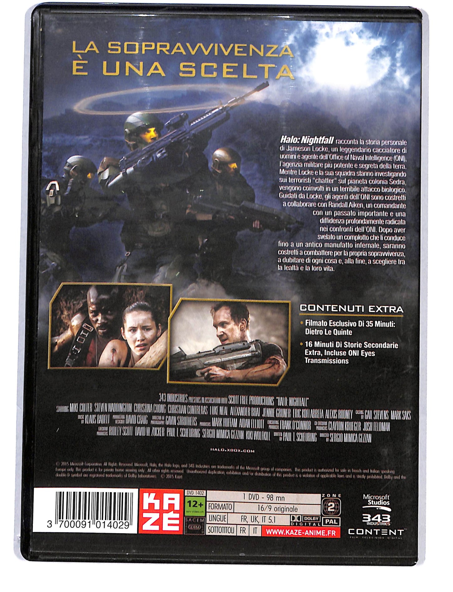 EBOND Halo - Nightfall DVD DB780129