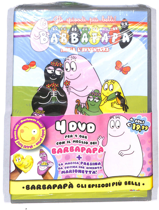 EBOND Barbapapa' - Gli Episodi Piu' Belli (4 Dvd + Presina) DVD DB780142