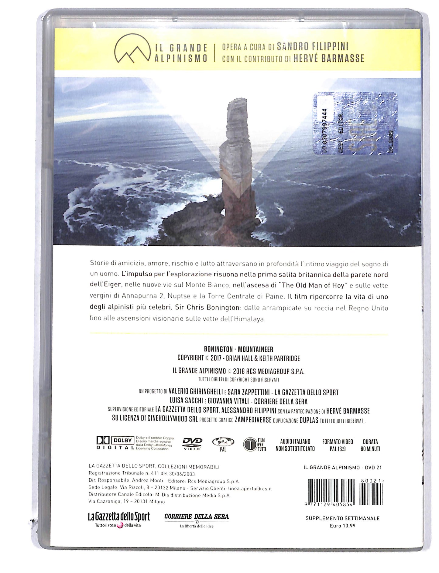 EBOND Il Grande Alpinismo vol.21 Bonington Mountaineer DVD DB780155
