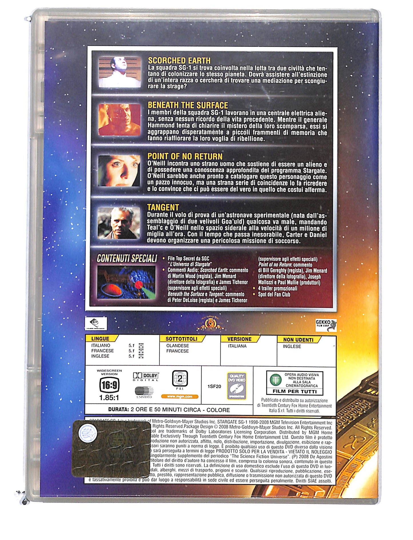 EBOND Stargate SG-1 dvd odissey file 76-79 EDITORIALE DVD DB780164