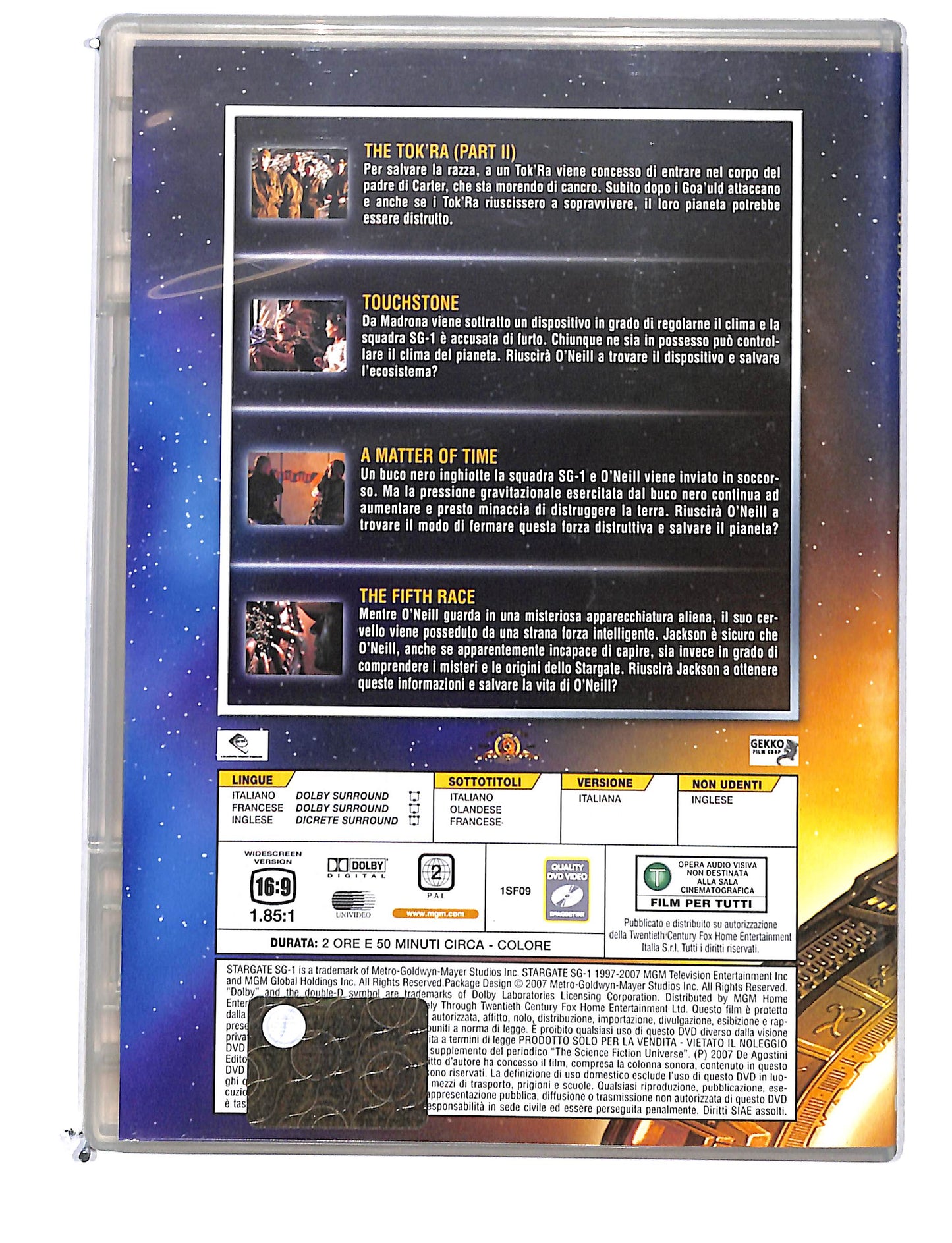 EBOND Stargate SG-1 dvd odissey file 34-37 EDITORIALE DVD DB780166