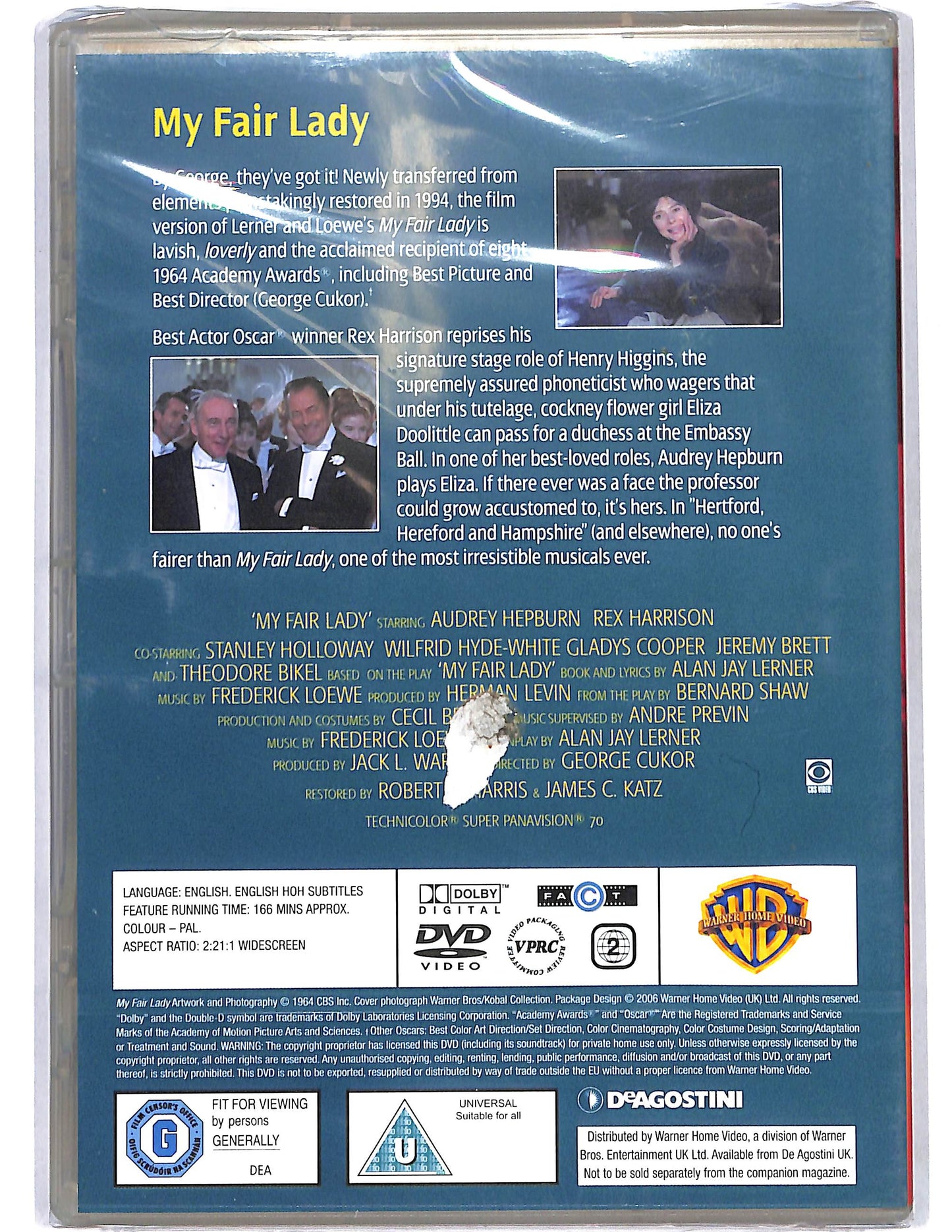 EBOND My Fair Lady EDITORIALE DVD DB780858