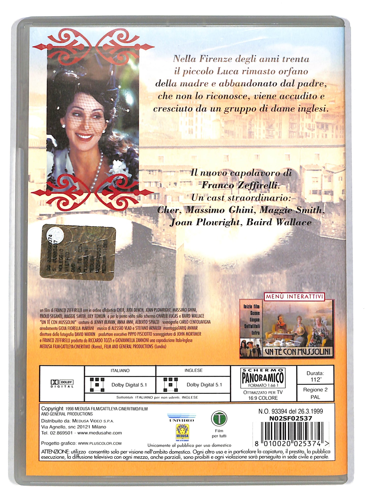 EBOND Un te' con Mussolini DVD DB782817