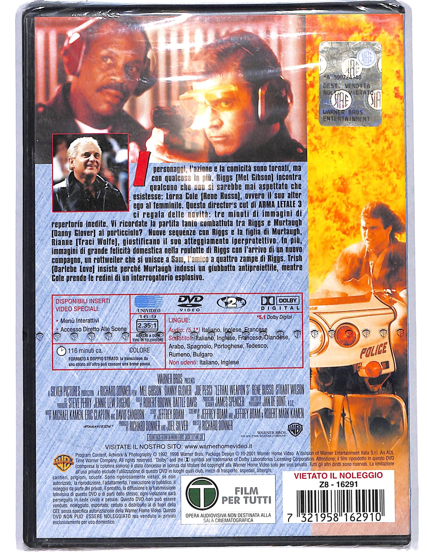 EBOND Arma letale 3 DVD DB782833