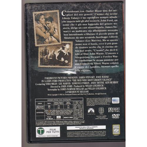 EBOND L'uomo Che Uccise Liberty Valance Editoriale DVD DB783423