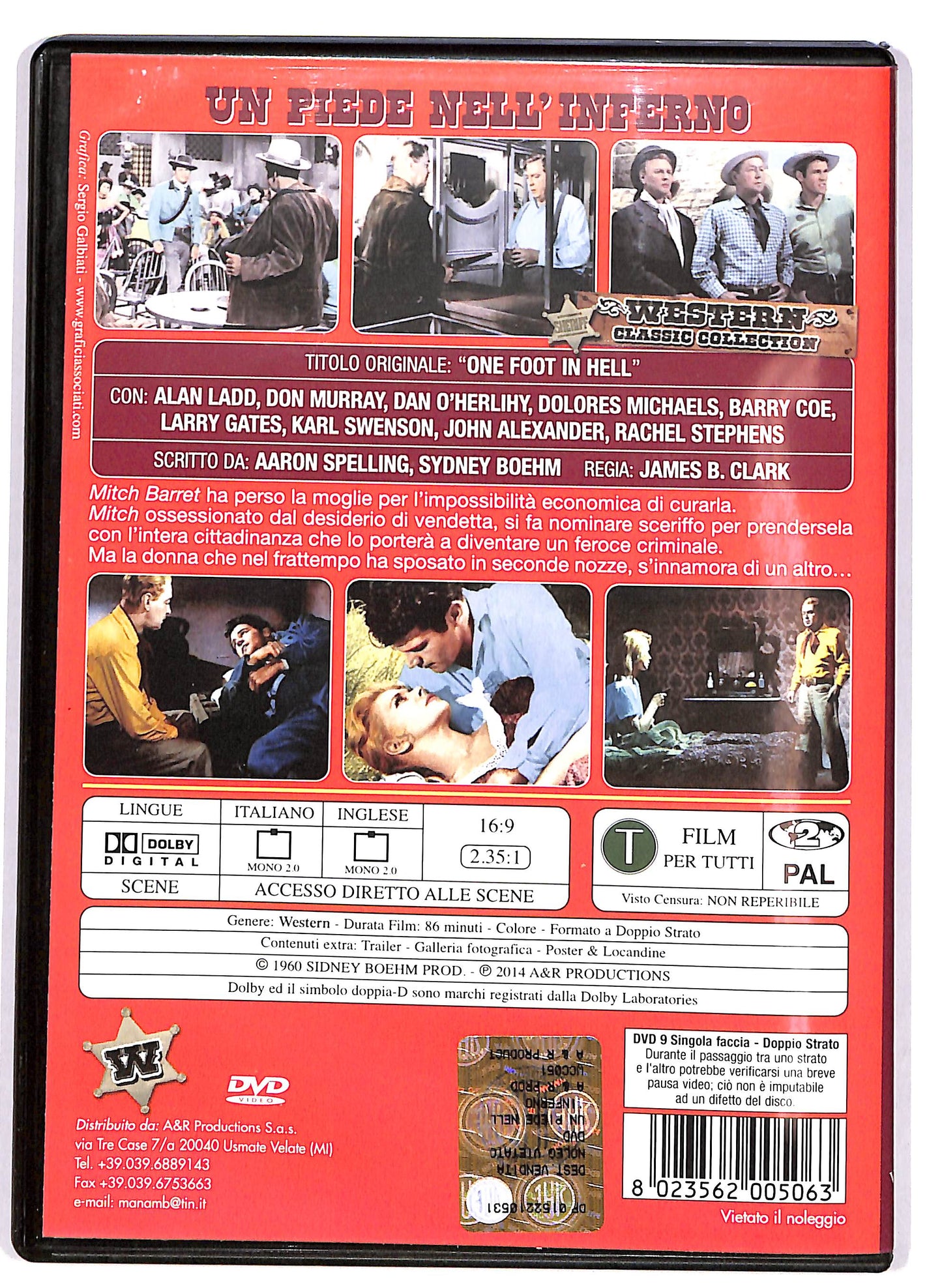 EBOND Un piede nell'Inferno DVD DB783447